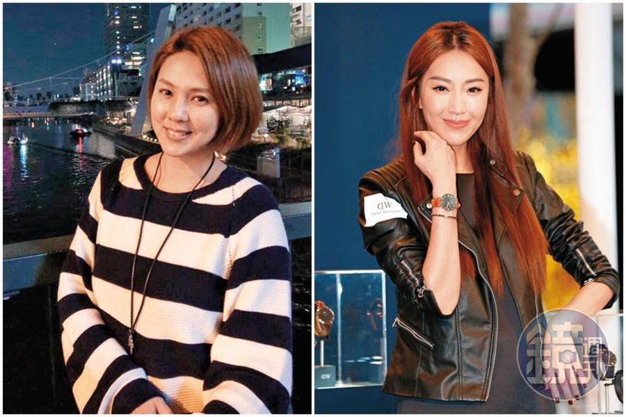 朱芯儀在《犀利人妻》中份外搶眼，鋒頭勝過第一女主角隋棠，當時傳出兩人戲裡戲外都不合。（翻攝自朱芯儀臉書）