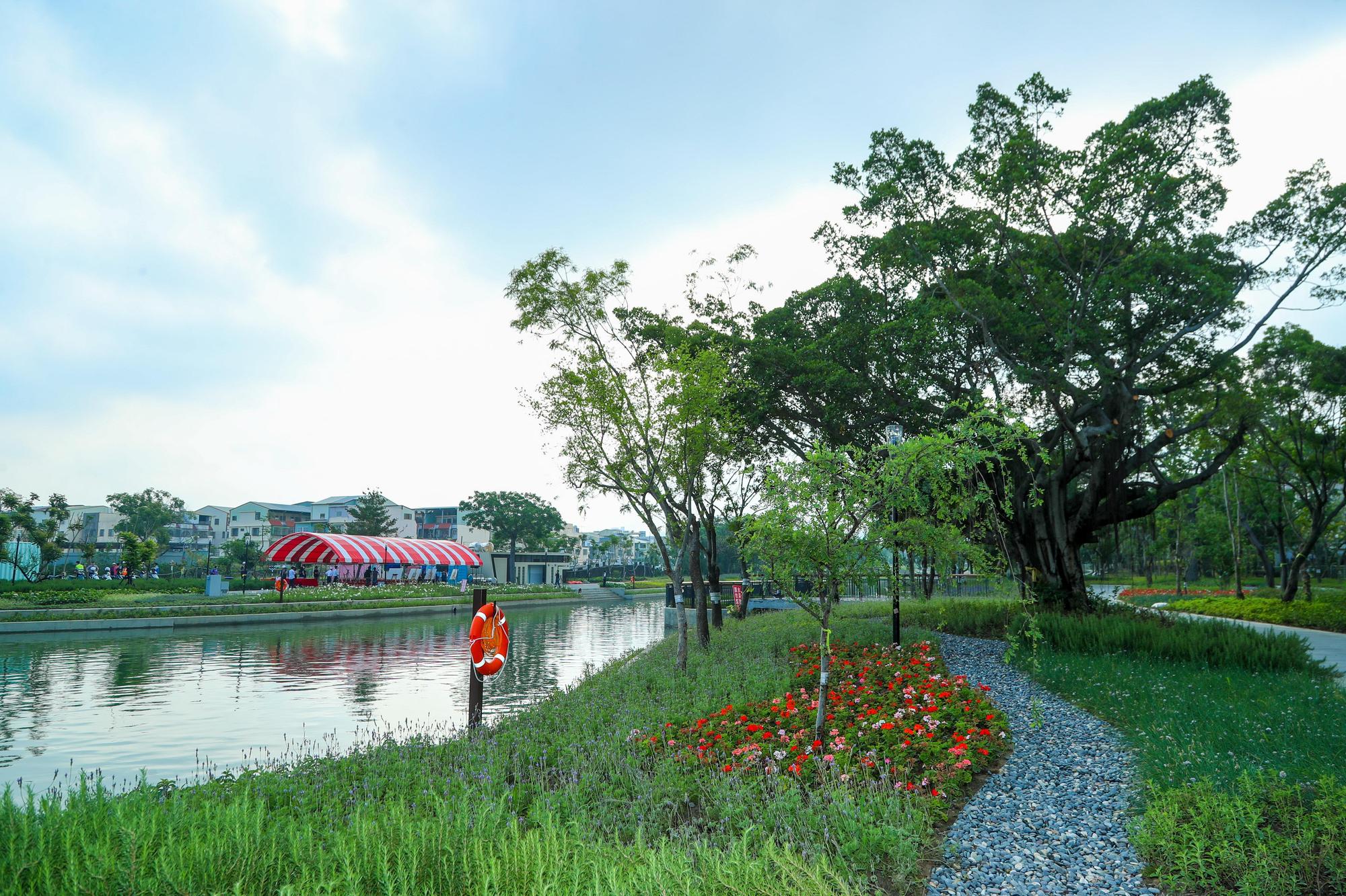 豐原葫蘆墩園區完美展現台中作為流域城市的柔美。(台中市政府提供)