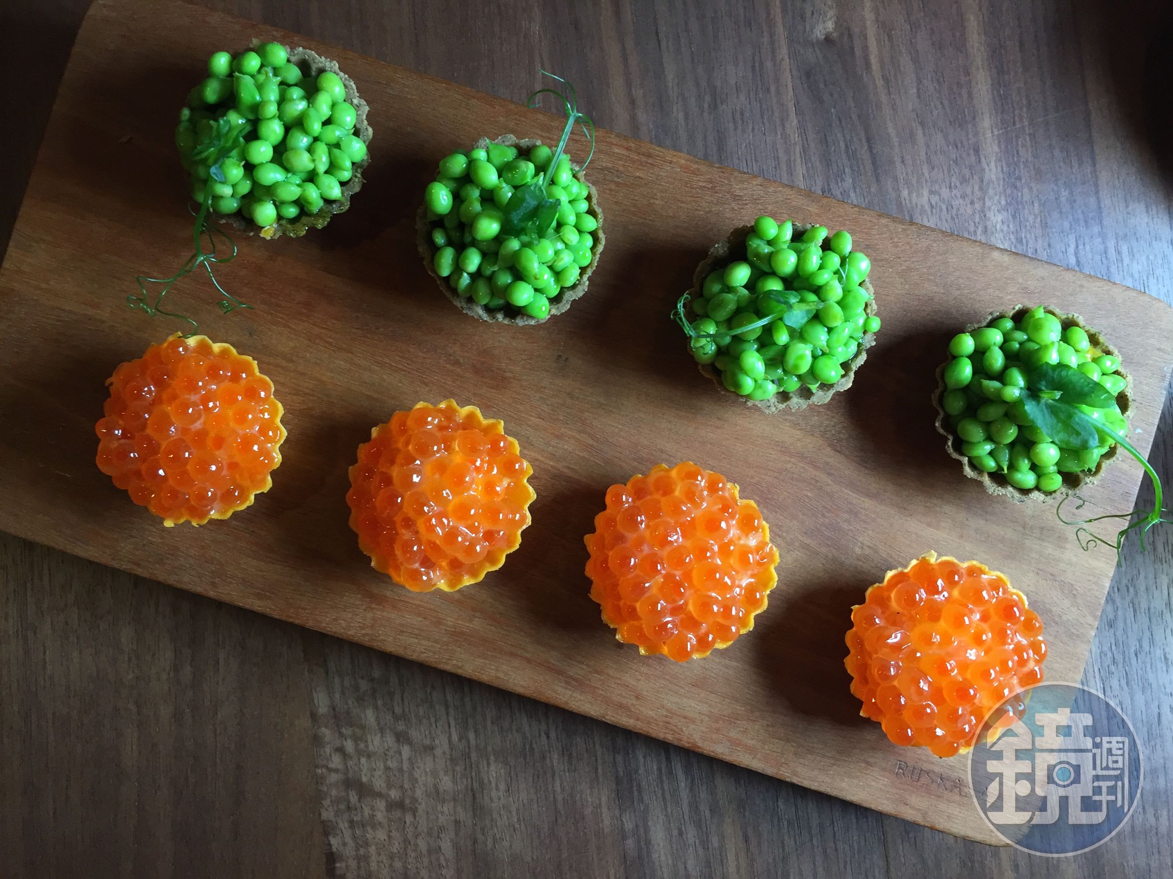 色澤鮮艷對比的「季節小塔」，把Finger Food變得好看又美味。