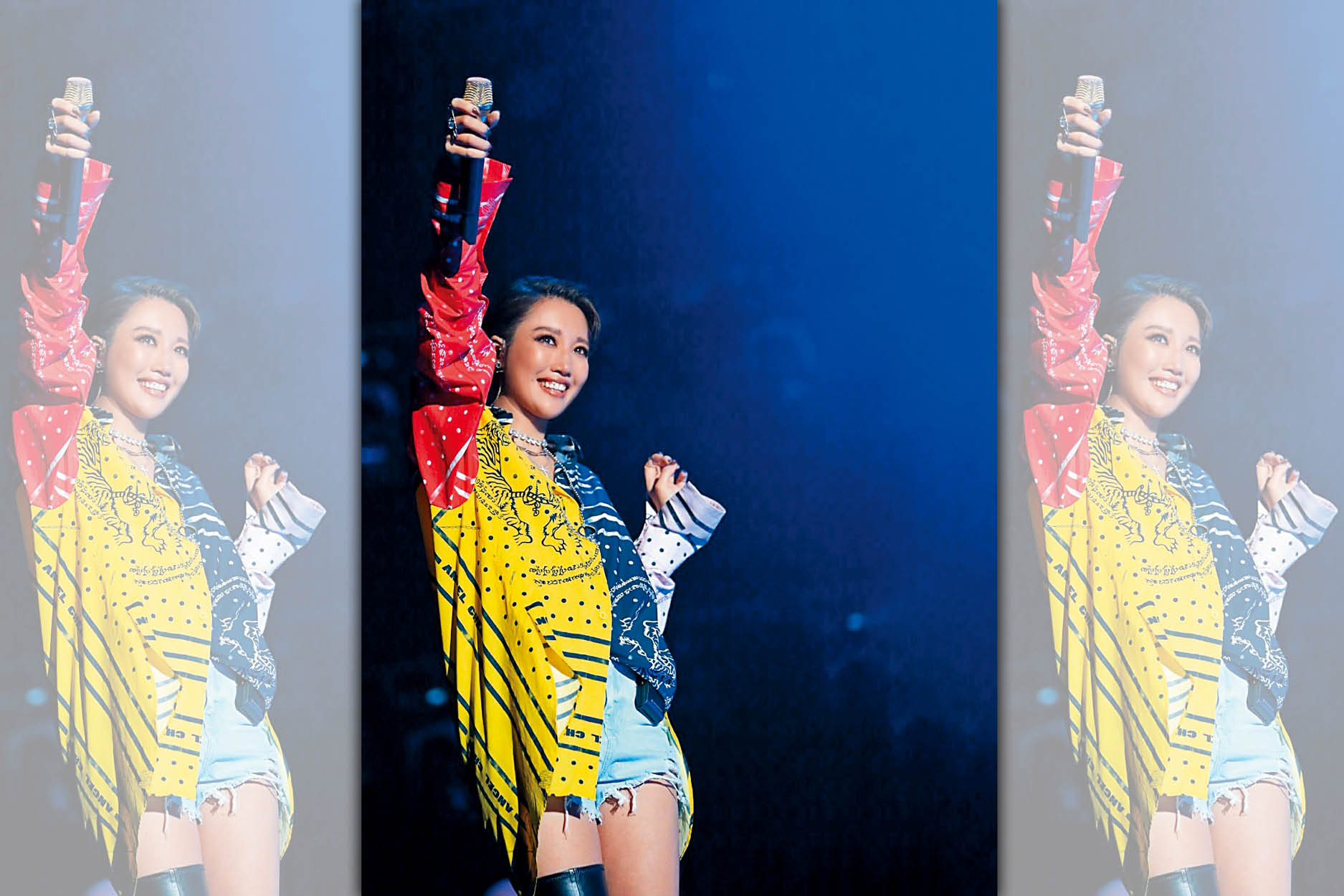  A-Lin因參加《我是歌手3》，歌唱事業翻紅，人氣爆棚。（翻攝自A-Lin微博）