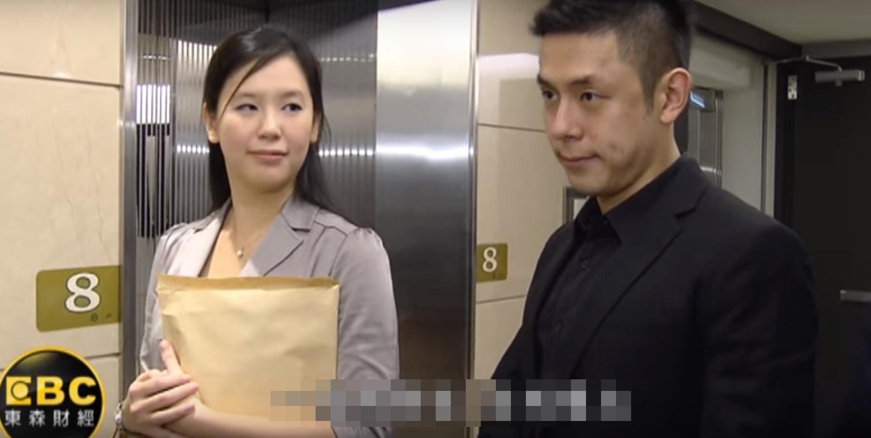 2016年台苯董監事改選時，孫鐵漢支持吳乃仁的女兒吳怡青（左）擔任台苯董事長，兒子吳怡翰（右）也擔任台苯董事。（翻攝東森財經）