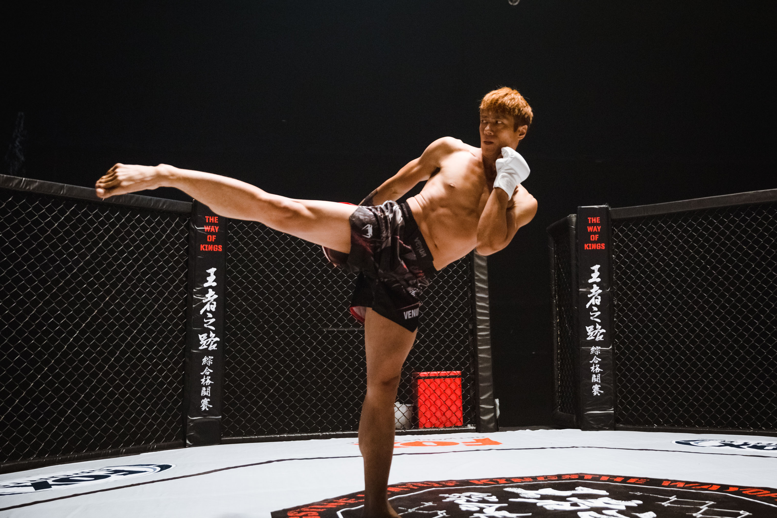 莊凱勛2個月內把自己練成筋肉人，過程苦不堪言。（福斯提供）