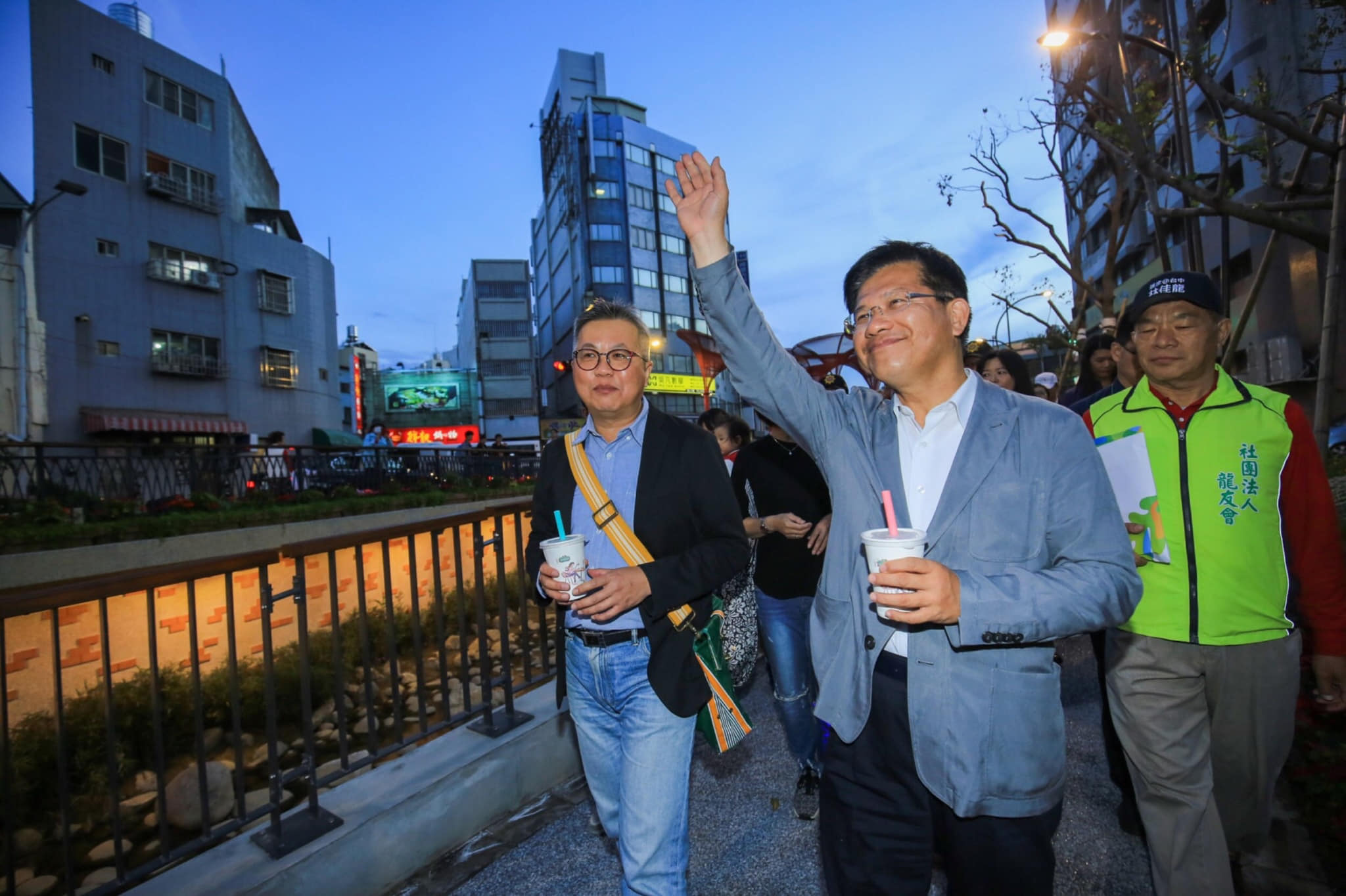 台中市長林佳龍表態自己無意願參選民進黨主席。（圖取自林佳龍臉書）