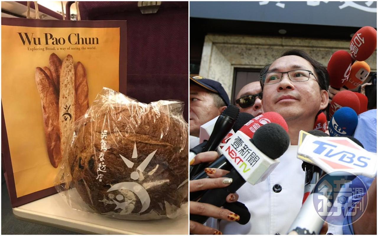陳文茜以行動購買麵包支持吳寶春，還霸氣回應網友，「他只是個賣麵包的，賣不了台胞。」（翻攝自文茜的世界周報粉專／本刊照片）