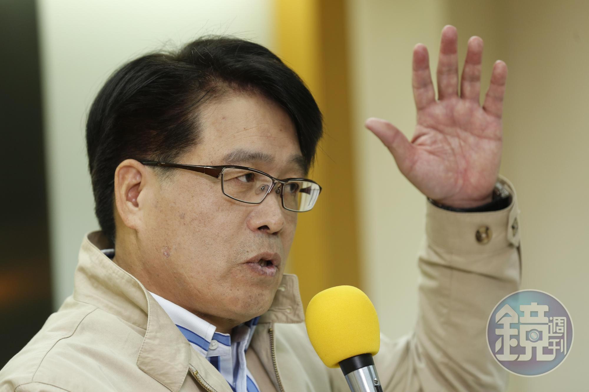 游盈隆強調:「這是不可承受之重,由我承擔。」