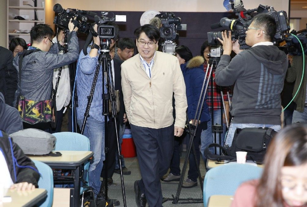 游盈隆期待黨員聽見他的聲音,一切只為了「2020我們要贏」。