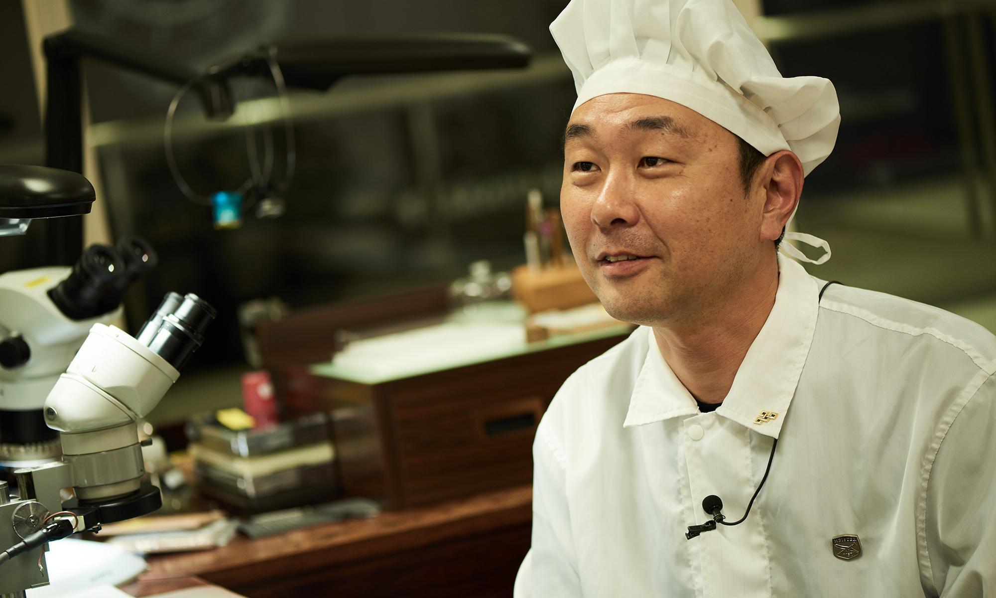 GS首席組裝師伊藤勉，是目前盛岡錶廠內最具代表的中生代職人。
