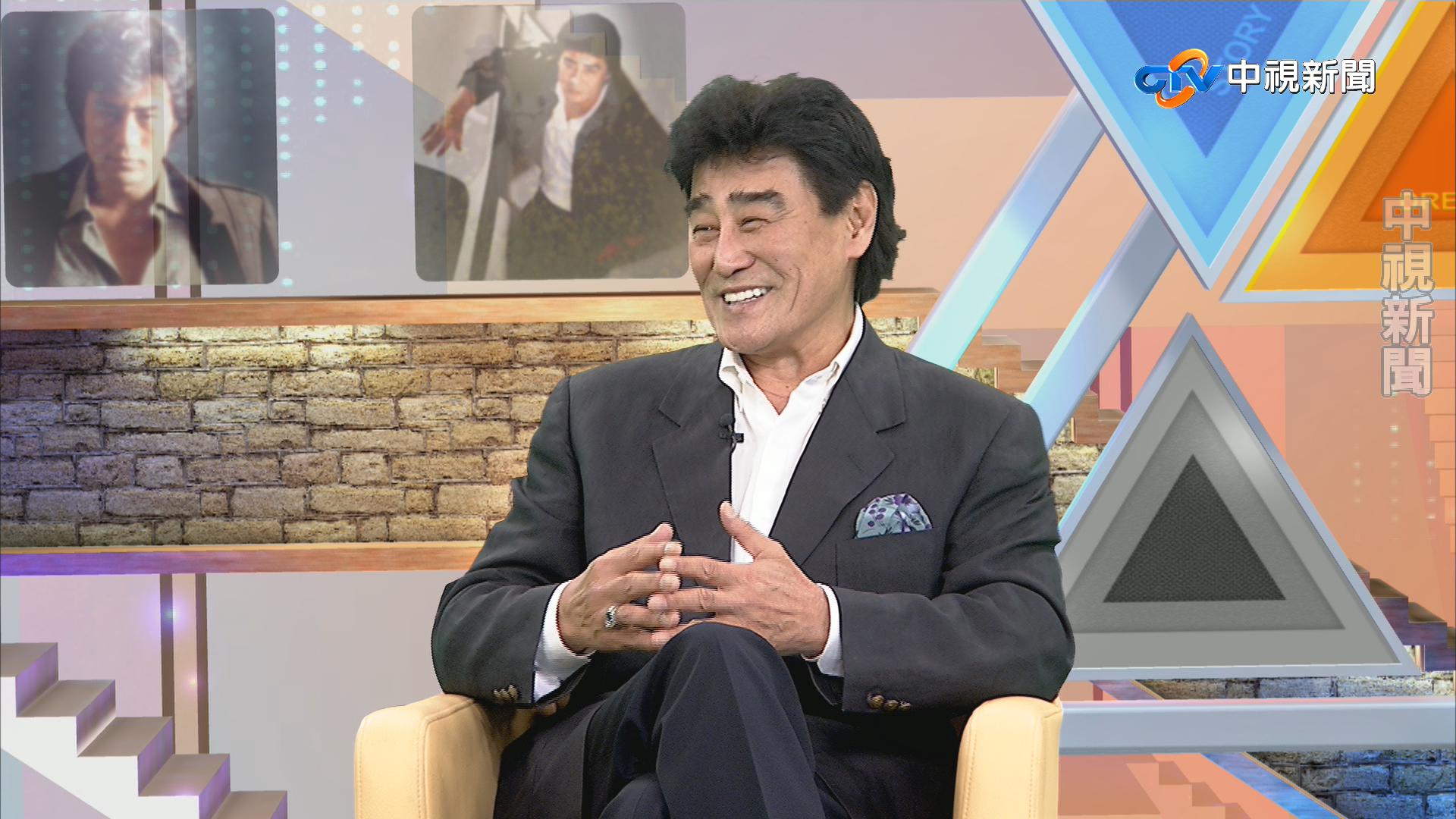 金馬影帝王冠雄上節目，分享自己棄影轉行的心路歷程。（中視提供）
