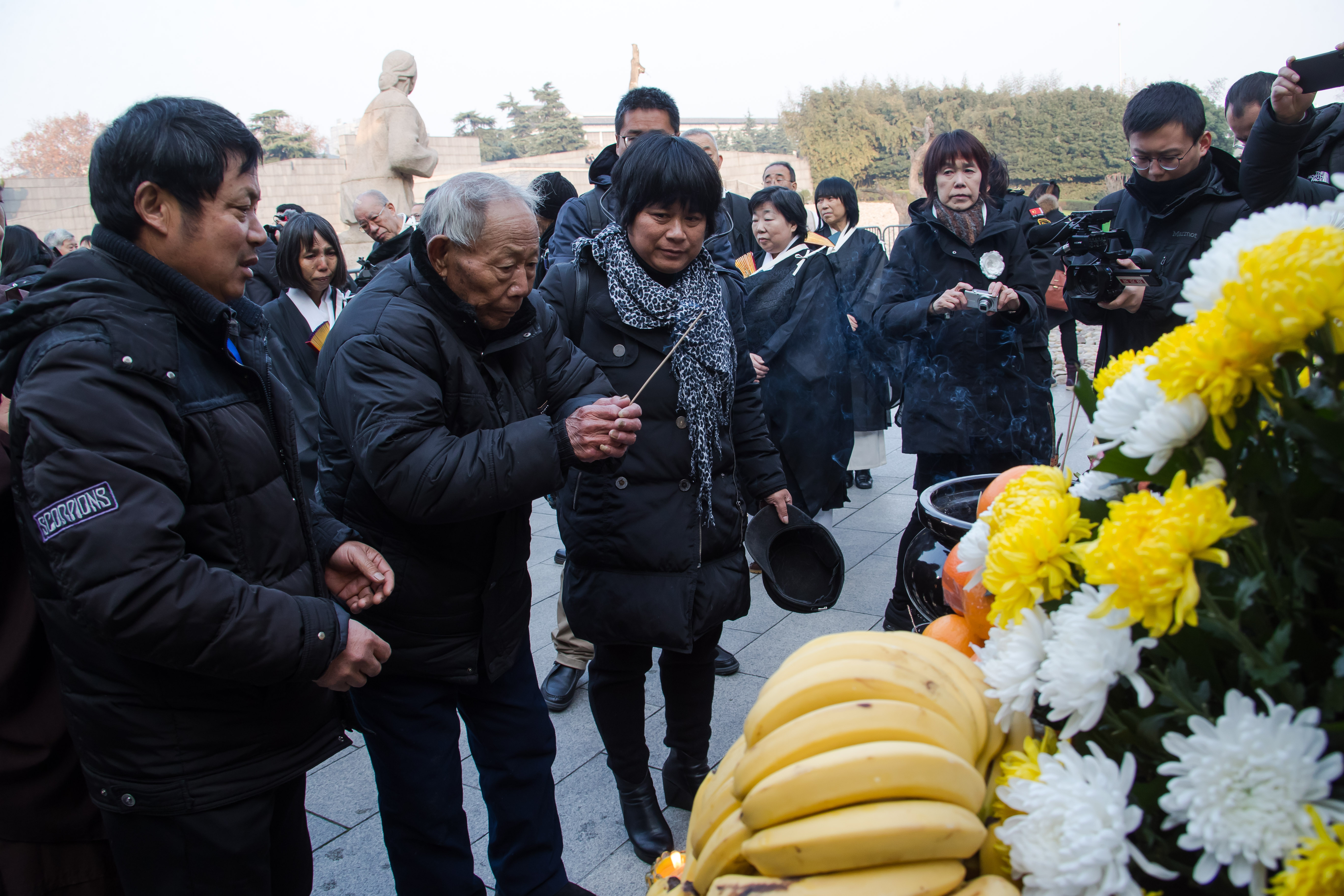 12月13日為中國大陸的南京大屠殺死難者國家公祭日。（東方IC）