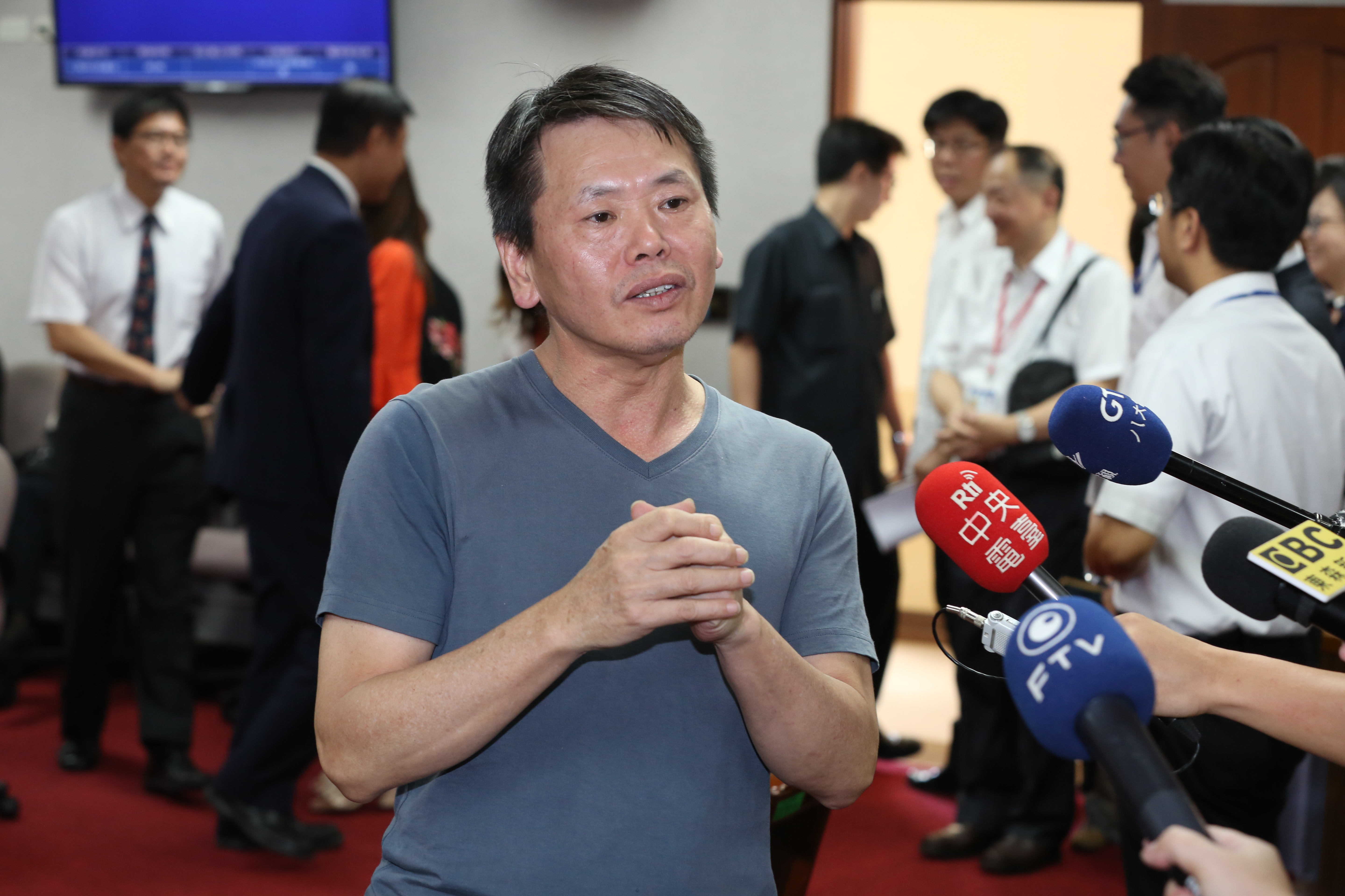 林為洲之前曾建議國民黨2020總統提名應採全民調。