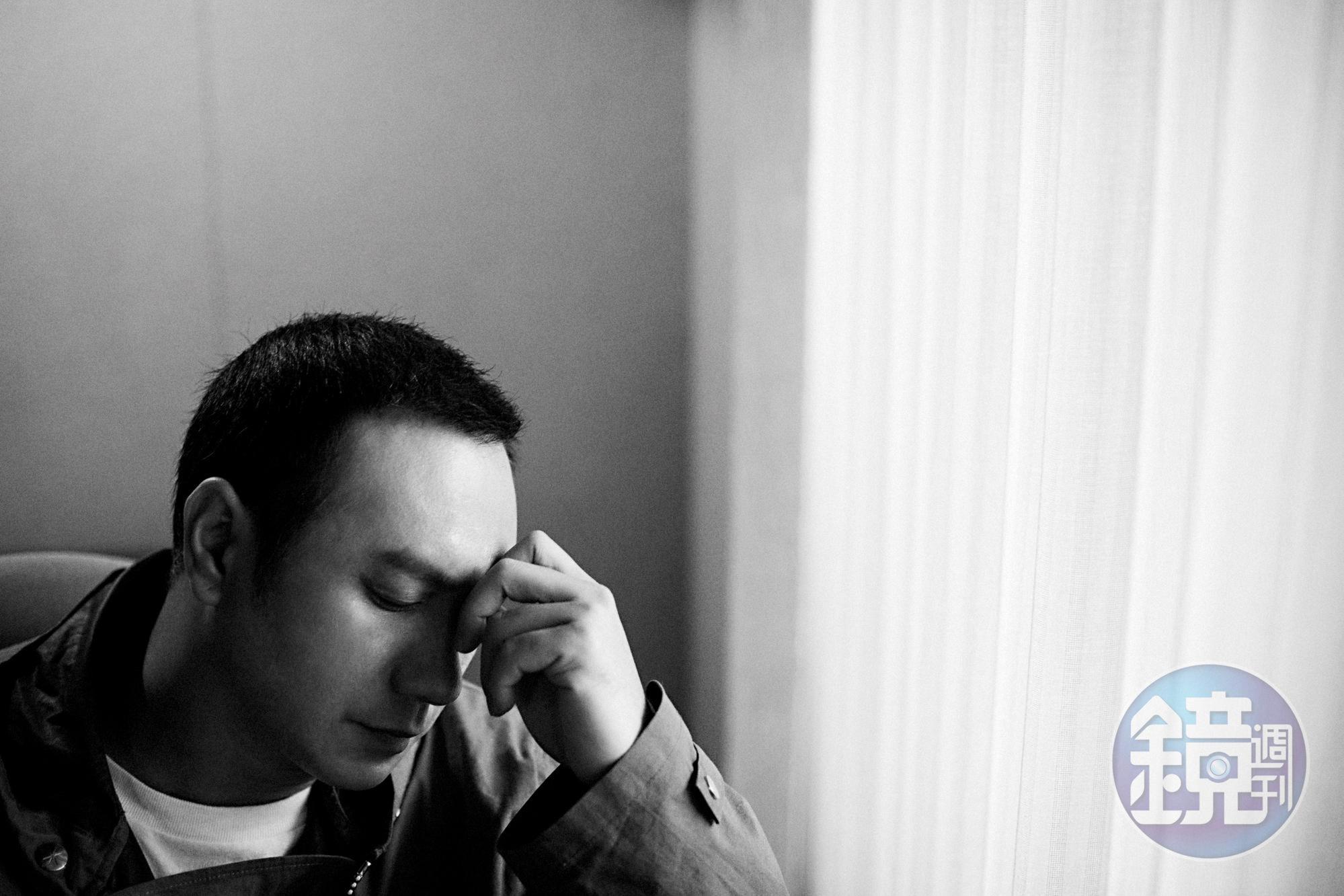 黃覺臉皮薄,他28歲才當起演員,連在開機拍攝的那一剎那釋放自己,都要經過許多練習。