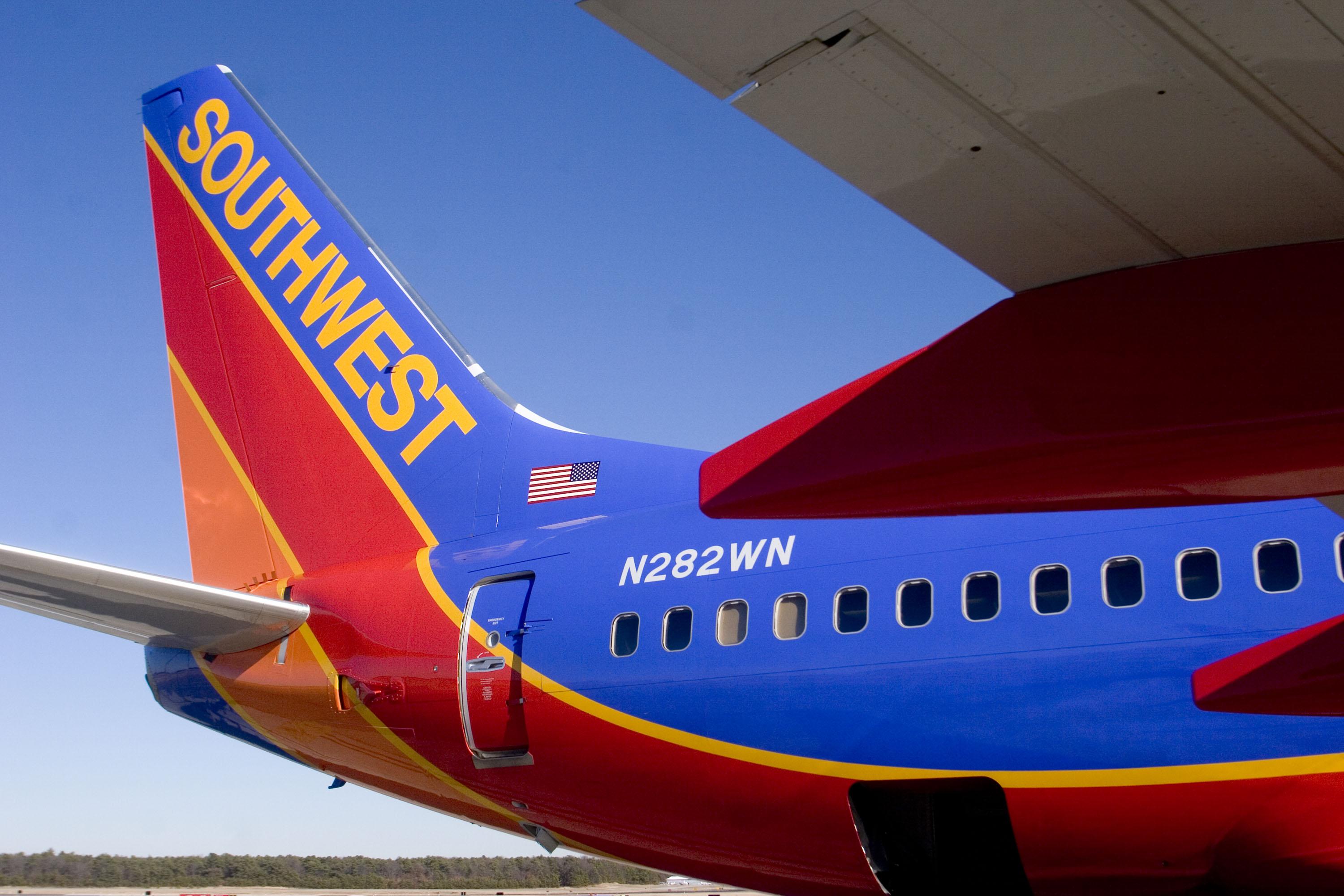 西南航空一架由西雅圖飛往達拉斯的航班(圖為示意照),因為在機上發現遺留一顆「移植心臟」,決定緊急返航。(東方IC)