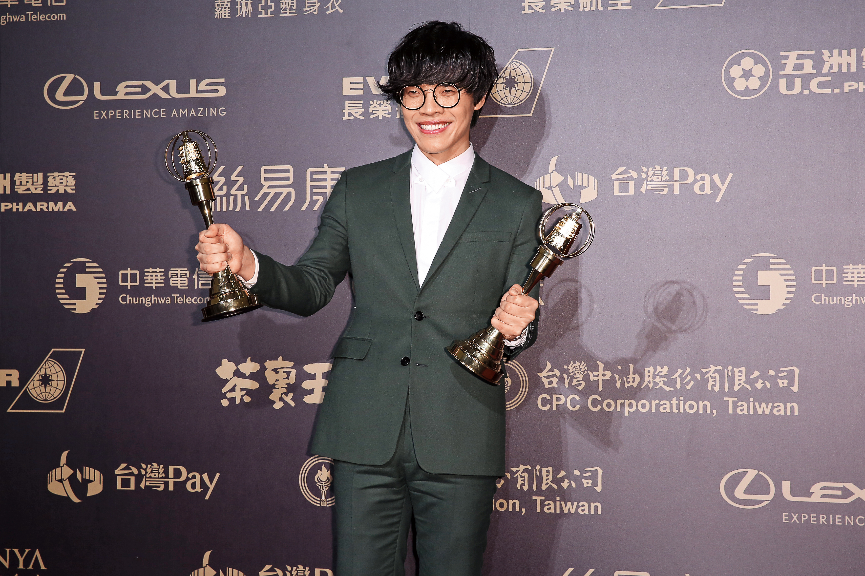 盧廣仲第一次演戲，就拿下最佳男主角、最佳新進演員2座金鐘獎。