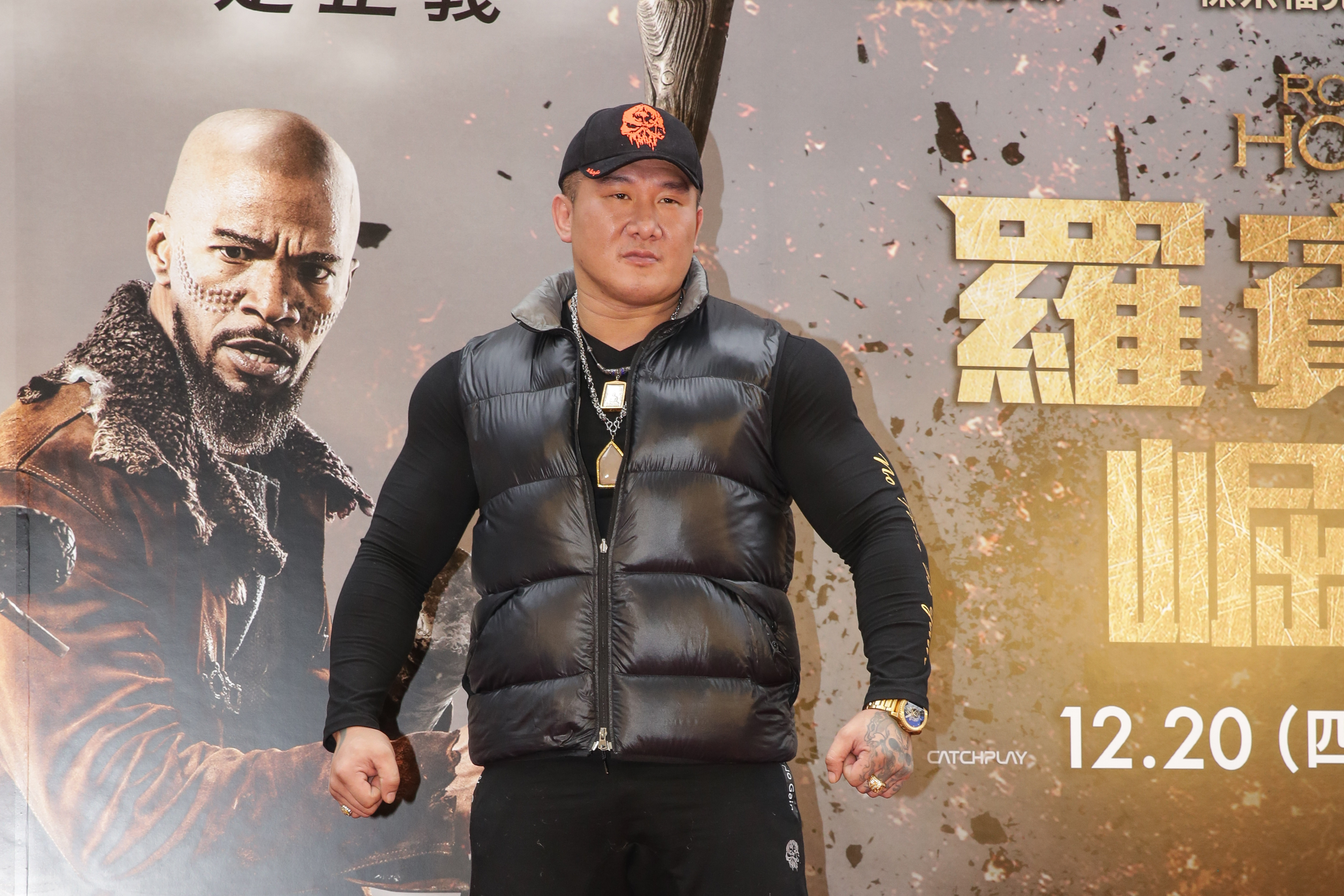 館長陳之漢出席電影《羅賓漢崛起》首映活動，透露之前有台灣電影找他演出，但要他演壞人、還要被主角打敗，他反問：「這可能嗎？」
