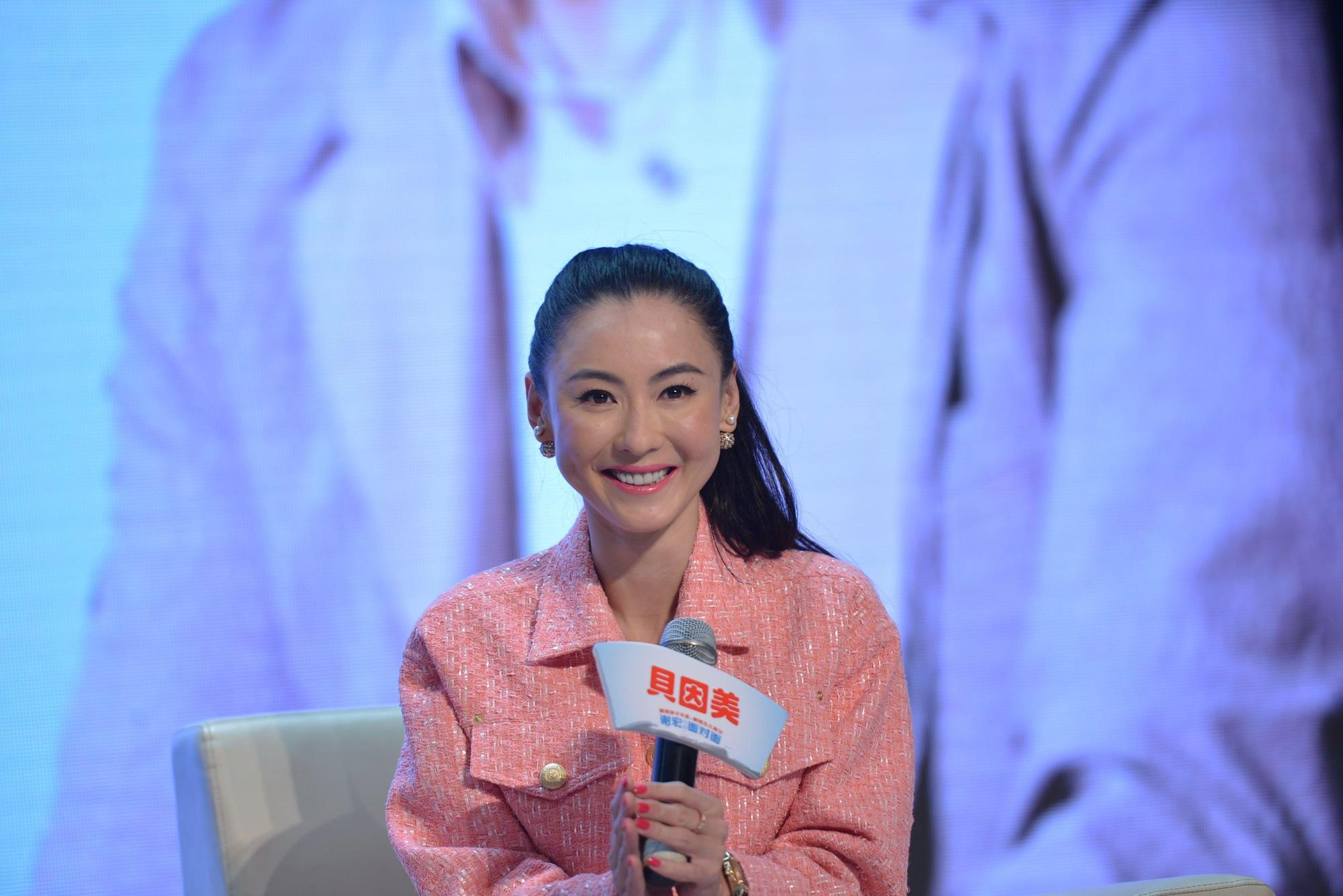 張栢芝在微博公開產第三子喜訊,也曝光兒子小名。(東方IC)