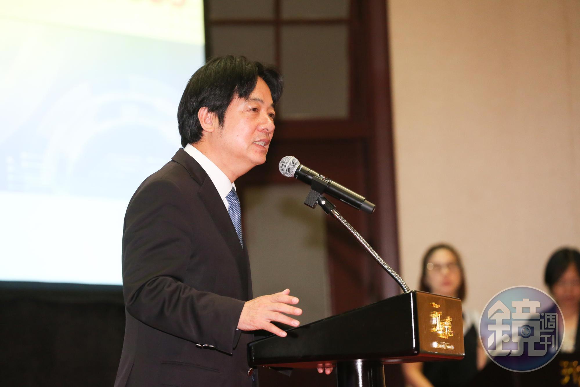 綠營人士認為若賴清德總辭,那麼選區重劃案也將擱置。