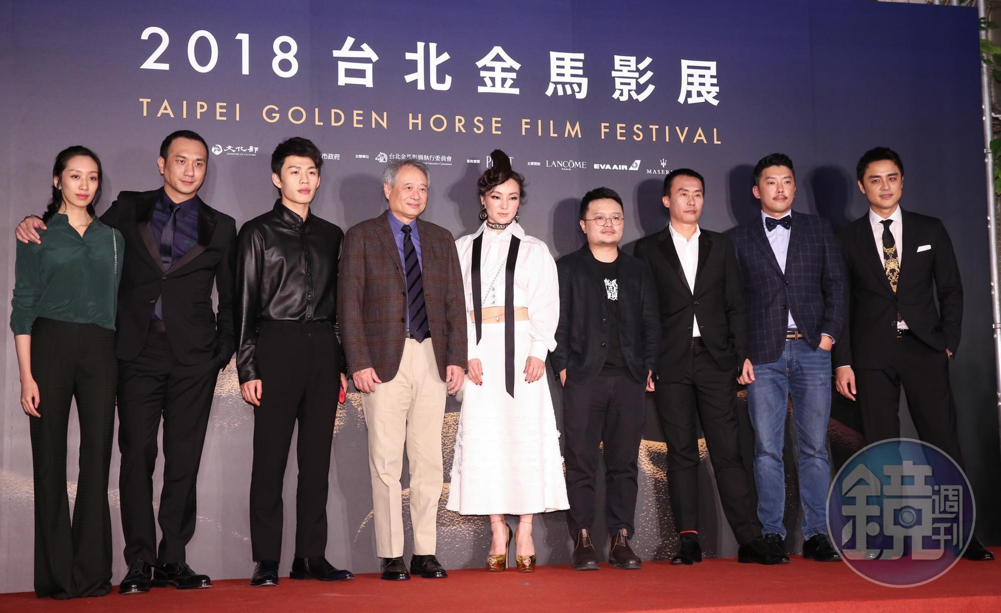 《地球最後的夜晚》在台灣首映時，只露臉8秒的明道也來參加。