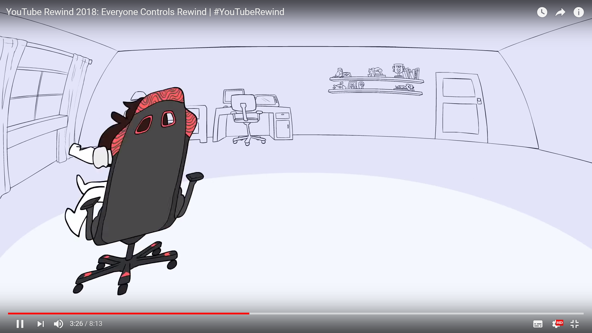 觀眾眼尖驚喜地發現動畫偷偷置入了 PewDiePie 的椅子。PewDiePie 對此則打趣地說:「不知道官方到底知不知道這是我的椅子?」、「我的椅子比我還有人氣,是時後退位給椅子了。」