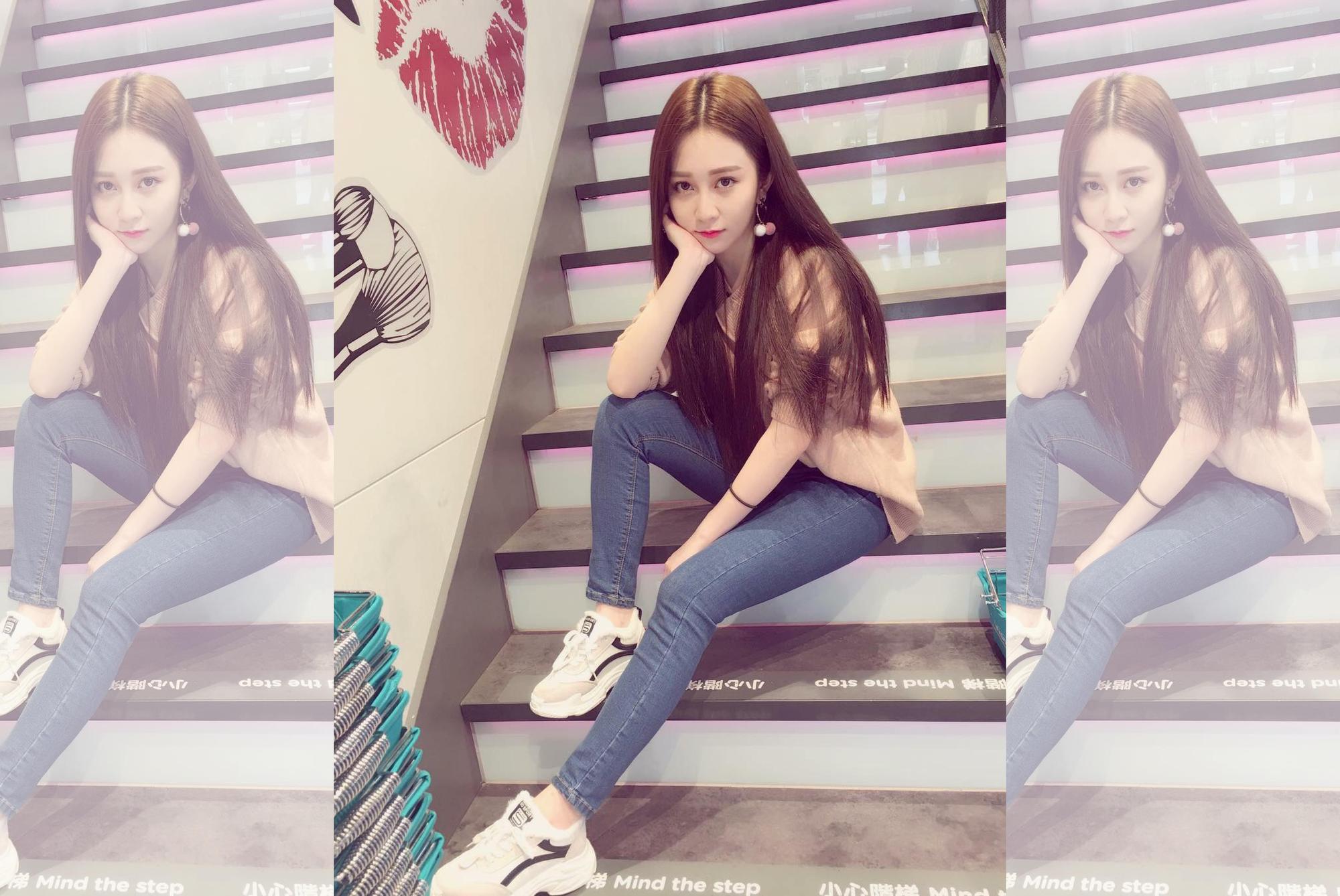 篠崎泫被直擊與畢書盡師弟陳彥允在路邊親密摟抱。（翻攝篠崎泫臉書）