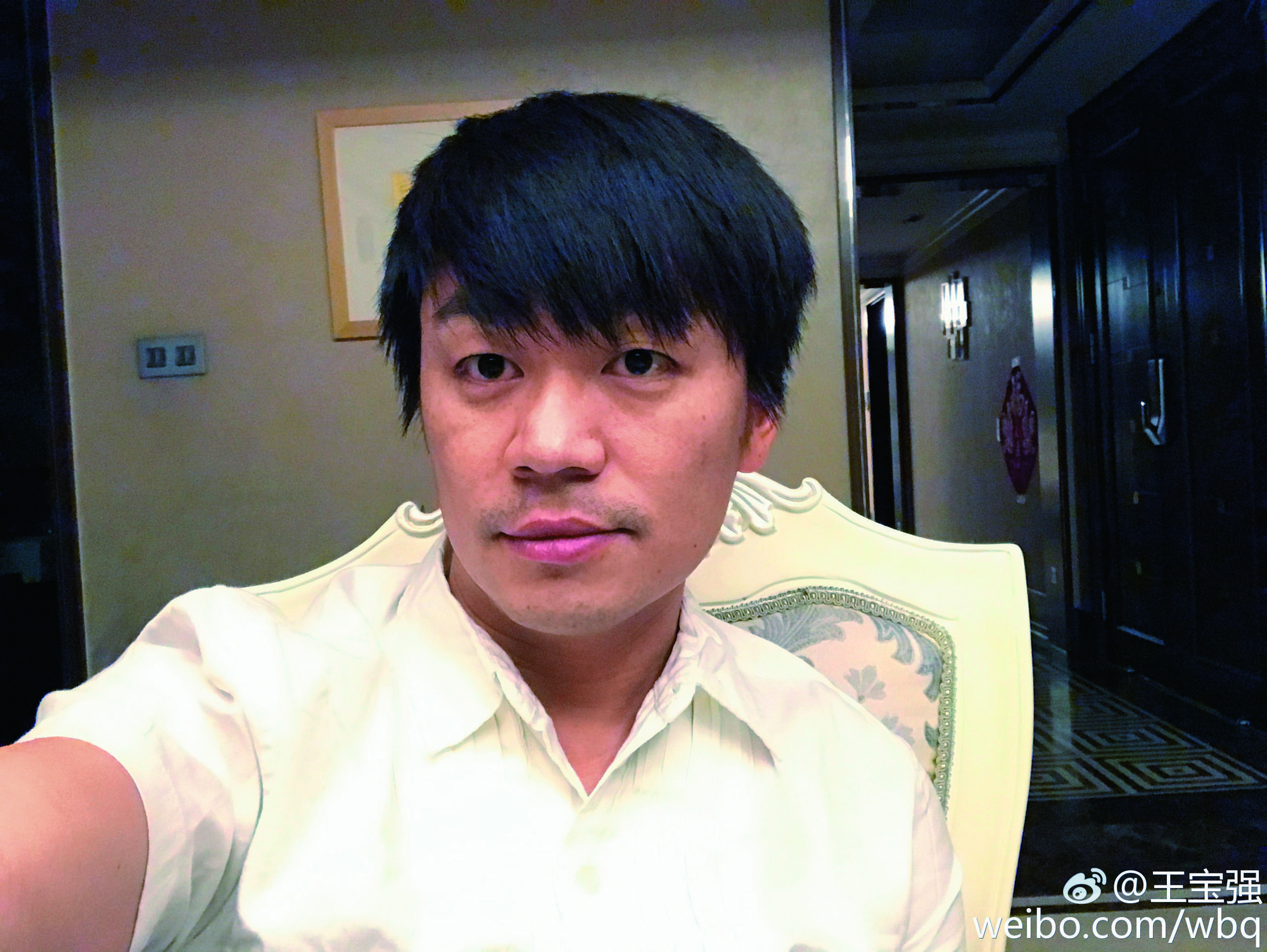 王寶強2016年稱妻子馬蓉與自己的經紀人宋喆搞外遇。(圖取自王寶強微博)