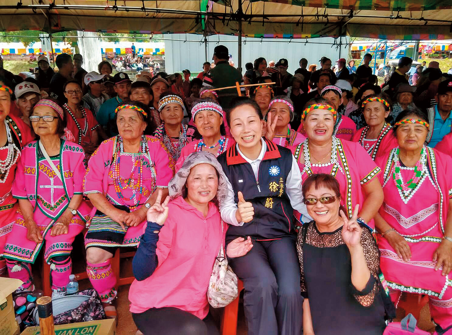 徐榛蔚當選花蓮縣長後曾引用老公傅崐萁的話表示,什麼都不怕,只怕花蓮鄉親過得不好。(翻攝自徐榛蔚臉書)