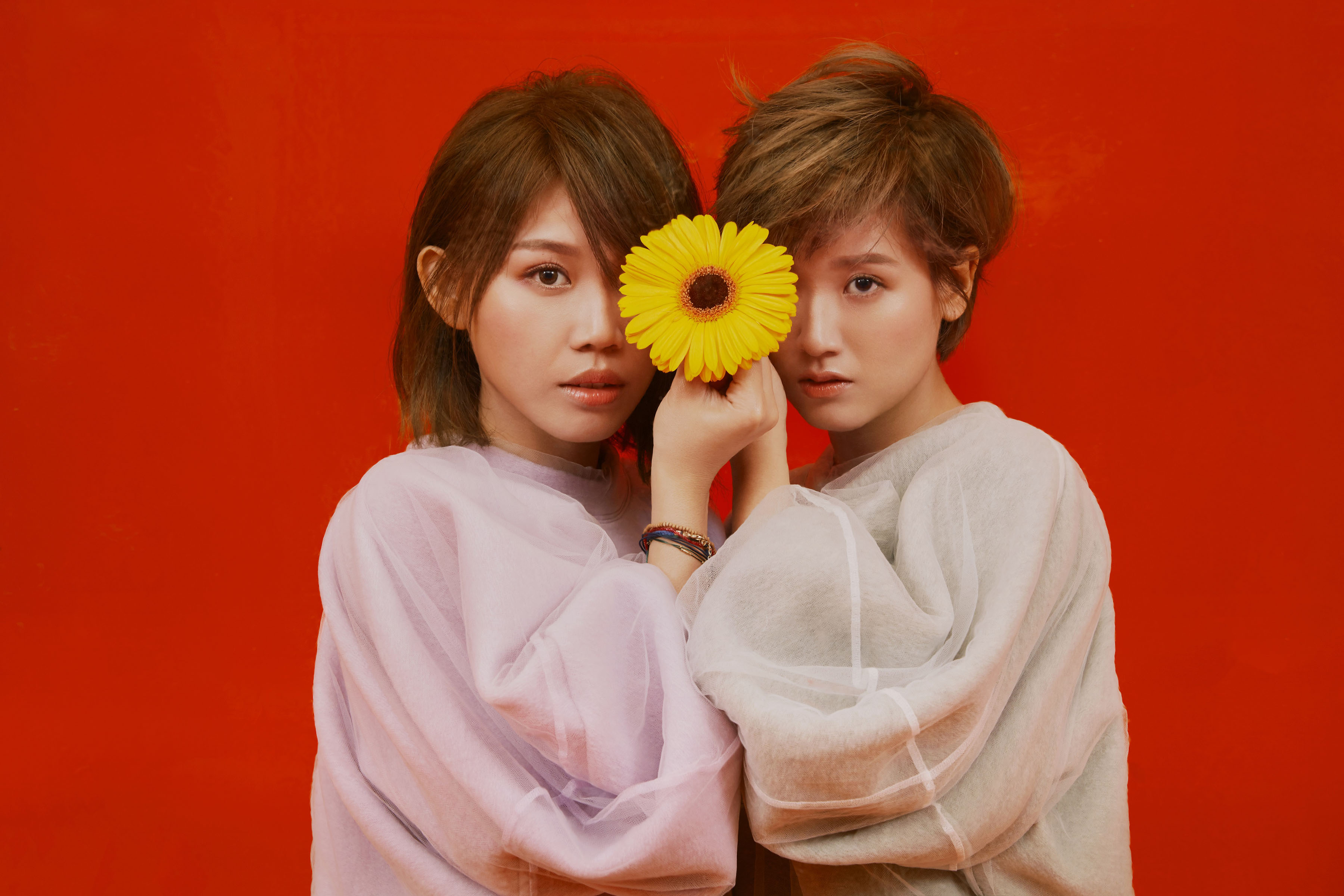 安安(左)曾被認錯是李佳薇鬧笑話，肥肥則撞臉曾沛慈，連本尊都認證「有像」。（寬宏藝術提供）