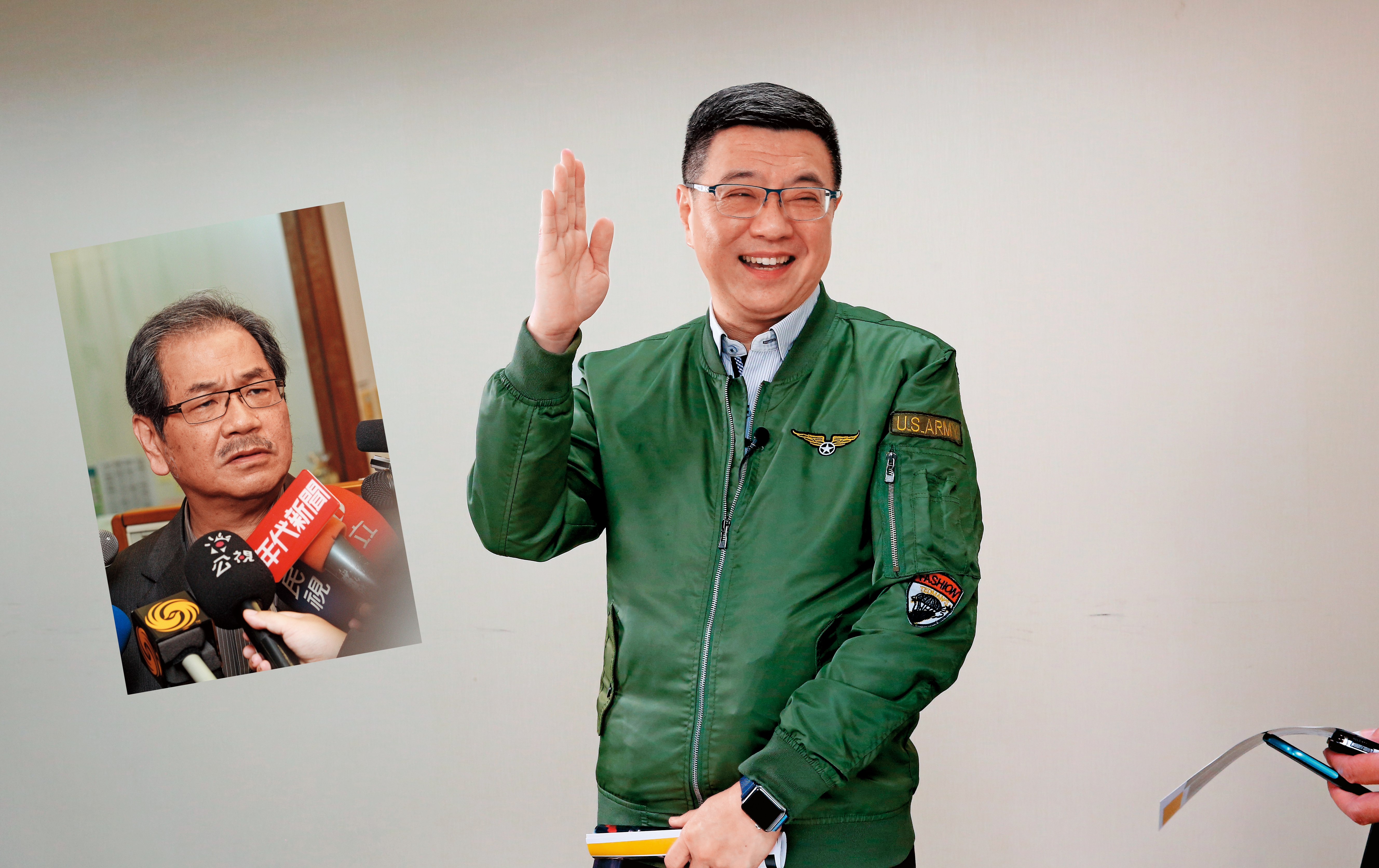 卓榮泰宣示將堅持「黨內選舉不貼標籤、不出惡言；對黨改造不留情面、沒有上限」2大原則。