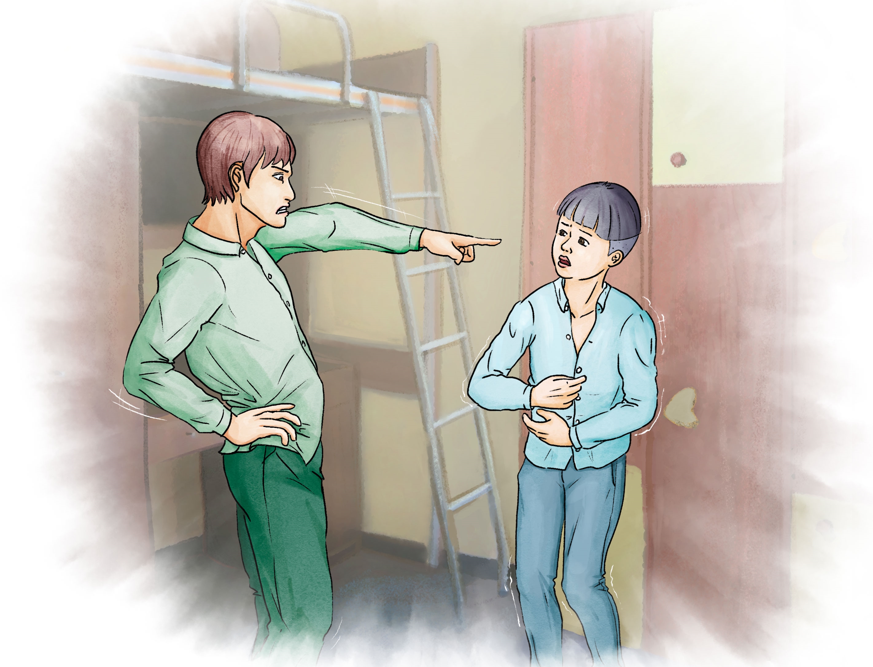 男生宿舍也成了加害人性侵學弟的地點之一。