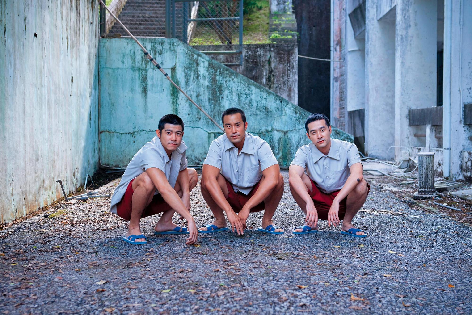 由張孝全(中)主演的《罪夢者》是Netflix在台推出的首部原創戲劇。(甲上娛樂提供)
