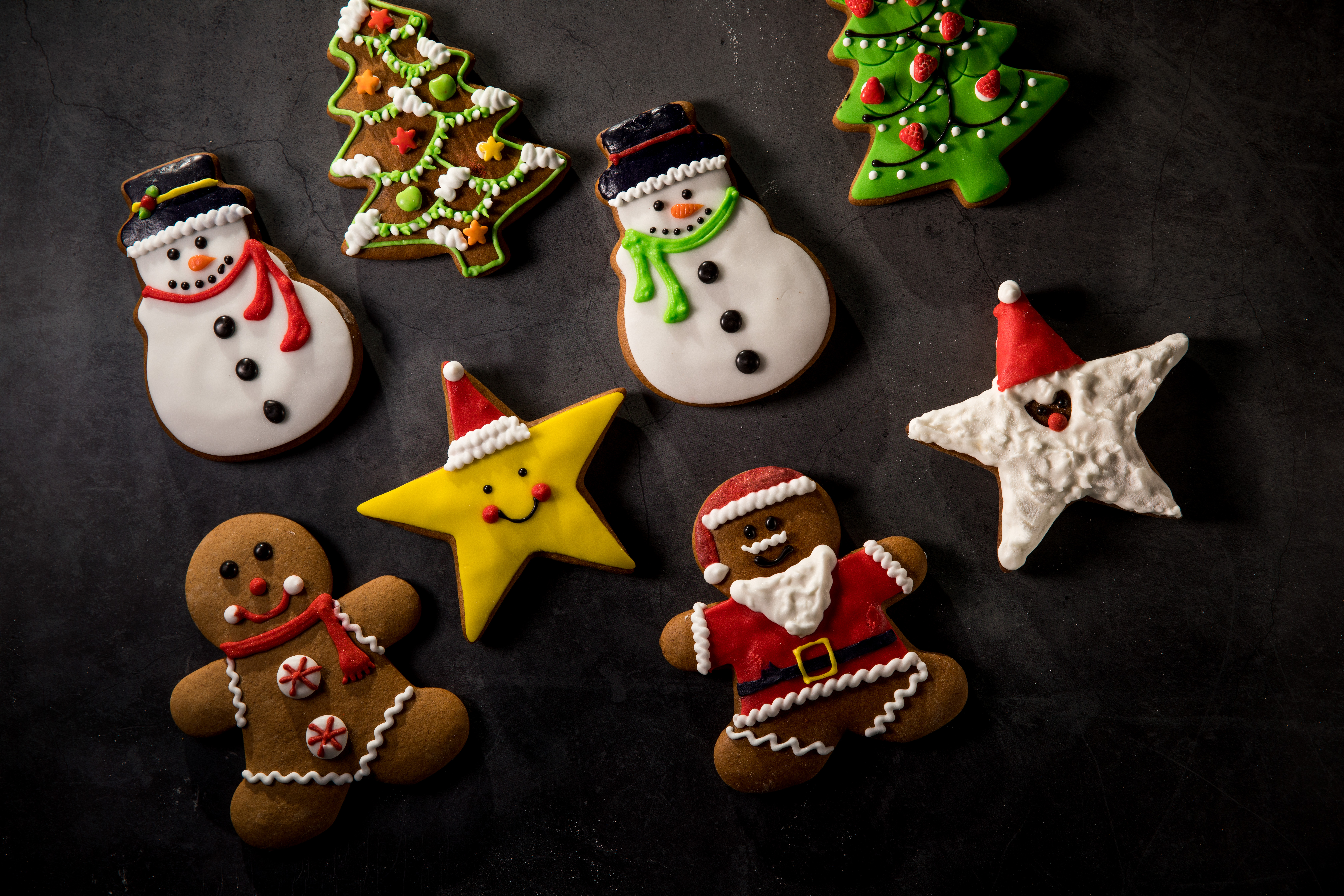 「手工造型薑餅」外型超討喜，每年可賣掉數百個。（220元／個）