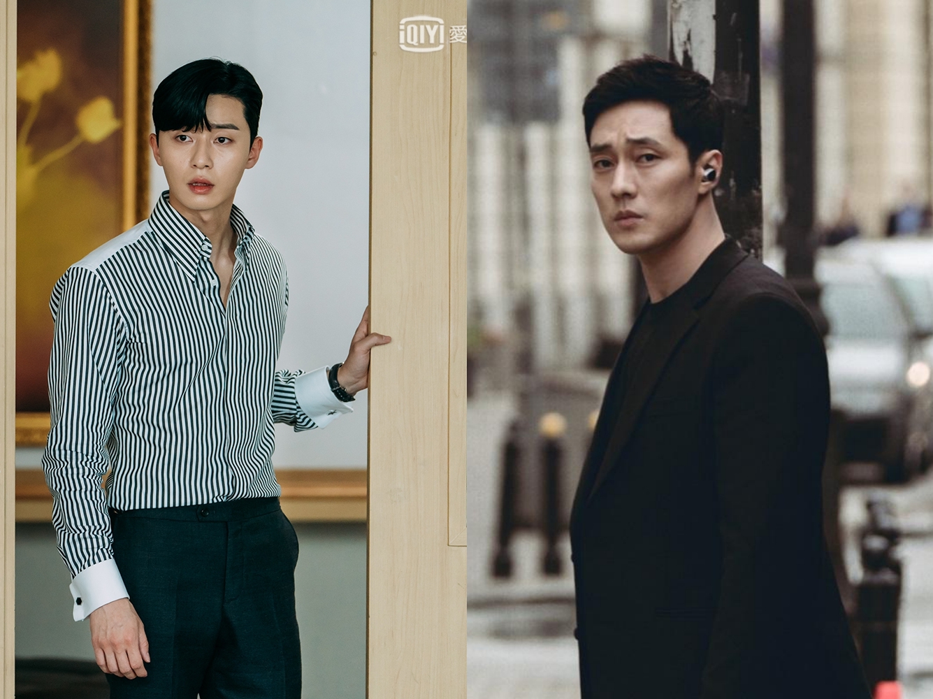 愛奇藝台灣站公布2018年度最受歡迎韓劇,蘇志燮與朴敘俊的作品分佔一二名。(合成圖片,愛奇藝台灣站提供)