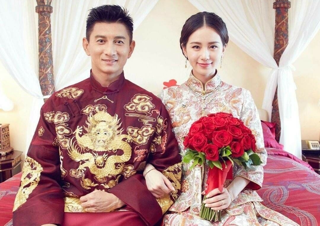 吳奇隆和劉詩詩結婚四年，終於有了喜訊。（翻攝自吳奇隆微博）