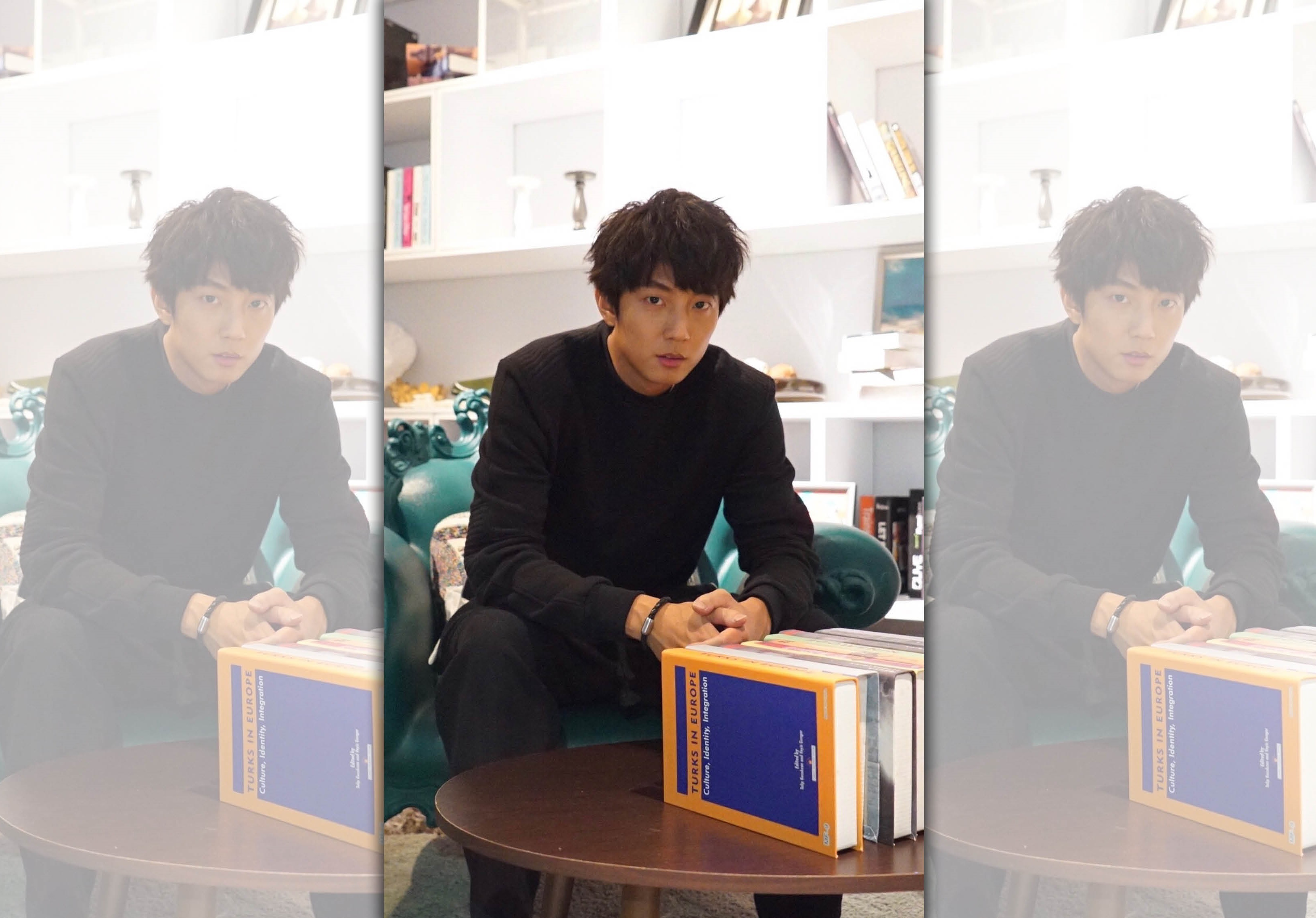 許書豪推出新單曲〈就讓它漸漸死吧〉，是他少見的濃烈暗黑創作。 （上行娛樂提供）