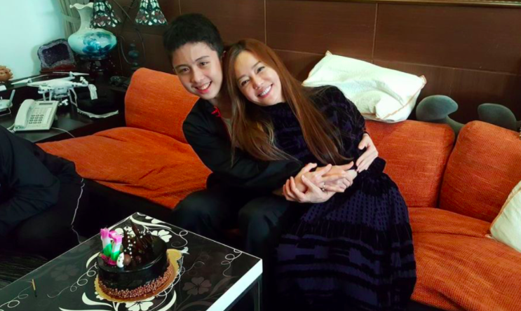 狄鶯被爆將退出演藝圈好好陪伴兒子孫安佐。（翻攝狄鶯臉書）