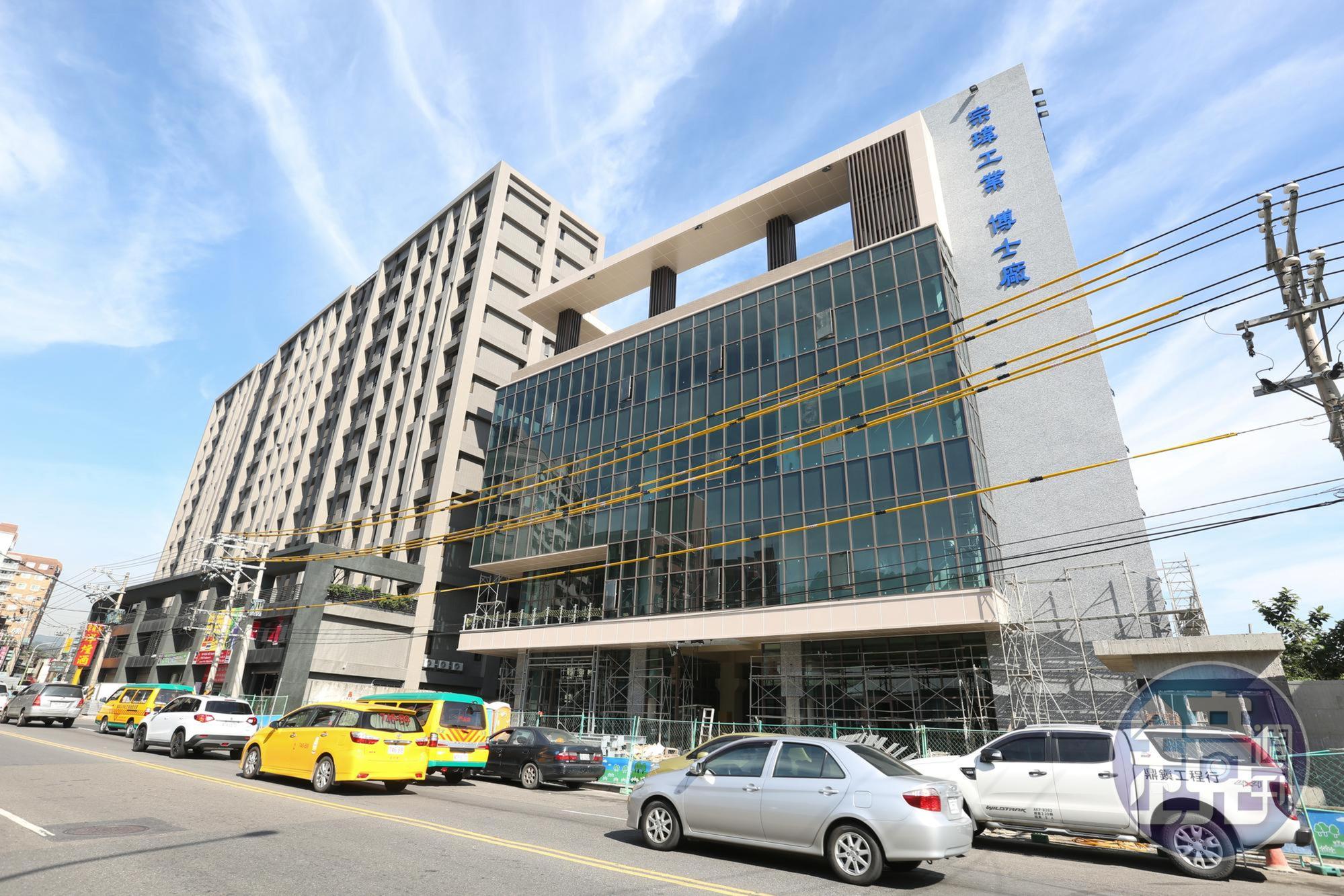 正在興建的三廠,林健祥幽默命名「博士廠」,當作紀念自己的辛苦打拚。