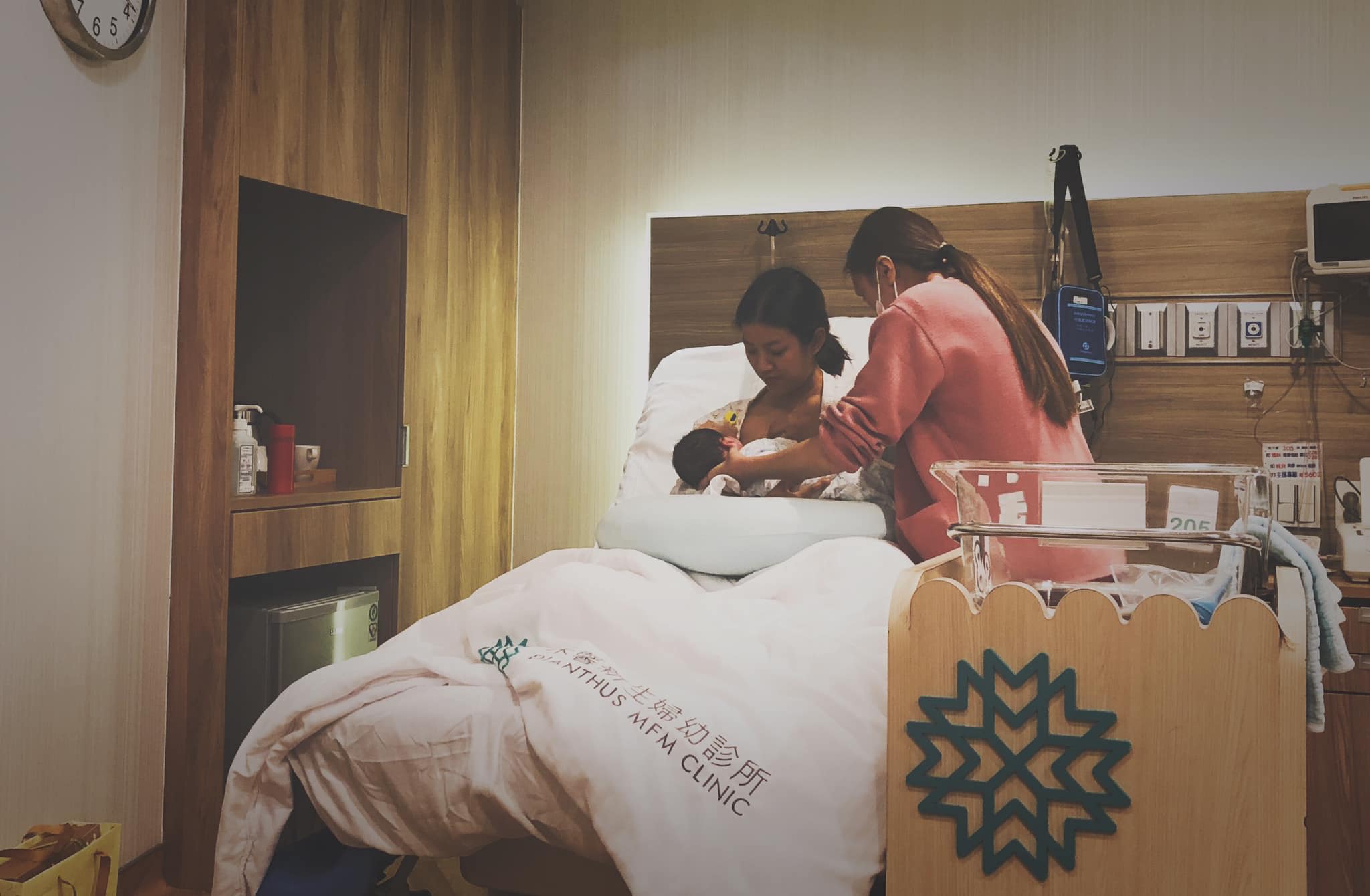 竇智孔在臉書上分享家裡再度添丁的喜悅。（翻攝自竇智孔臉書粉絲團）