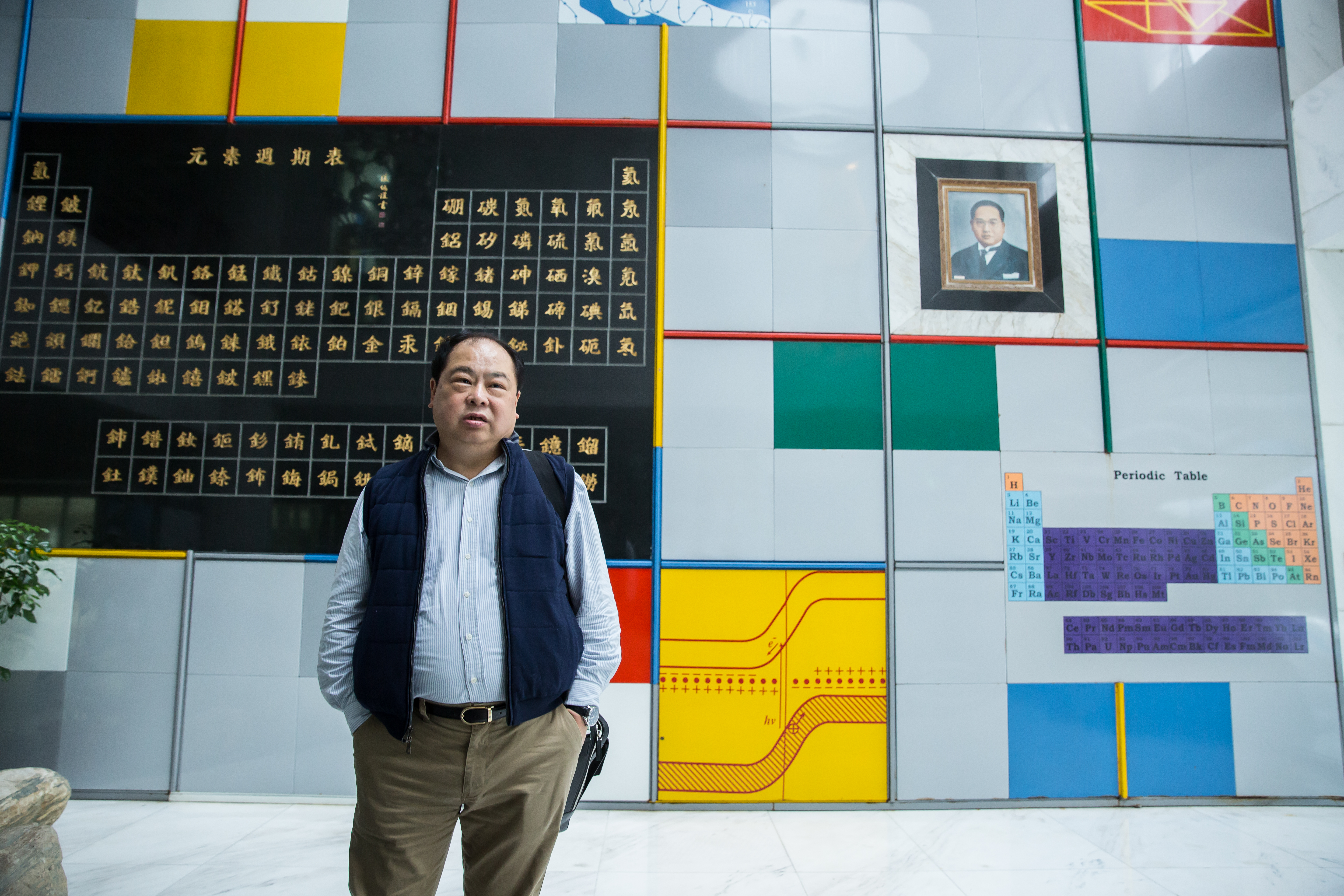 林健祥發揮高分子塑膠工程博士所學專長，在職場拚出一片天。