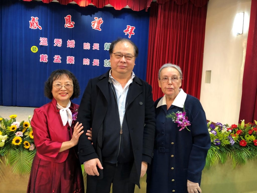 畢士大教養院德國修女的愛心讓林健祥十分感動，6年前決定伸出援手，捐款也幫忙引薦尋找資源。（宗瑋工業提供）