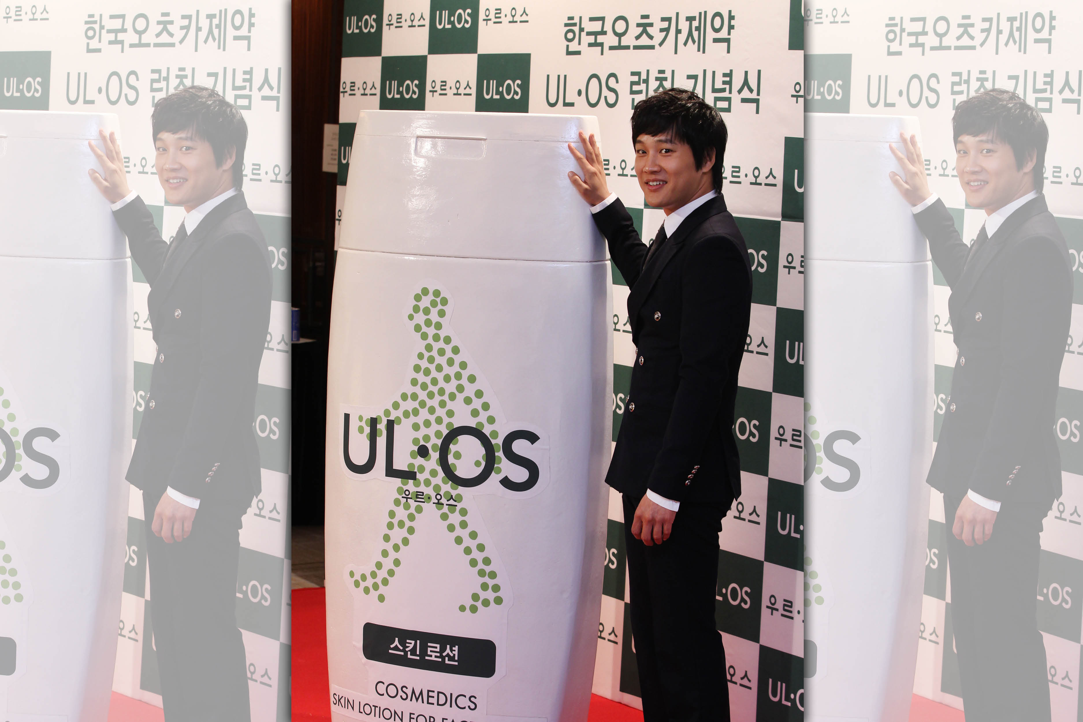 韓星車太鉉代言男性美妝產品。（東方IC）