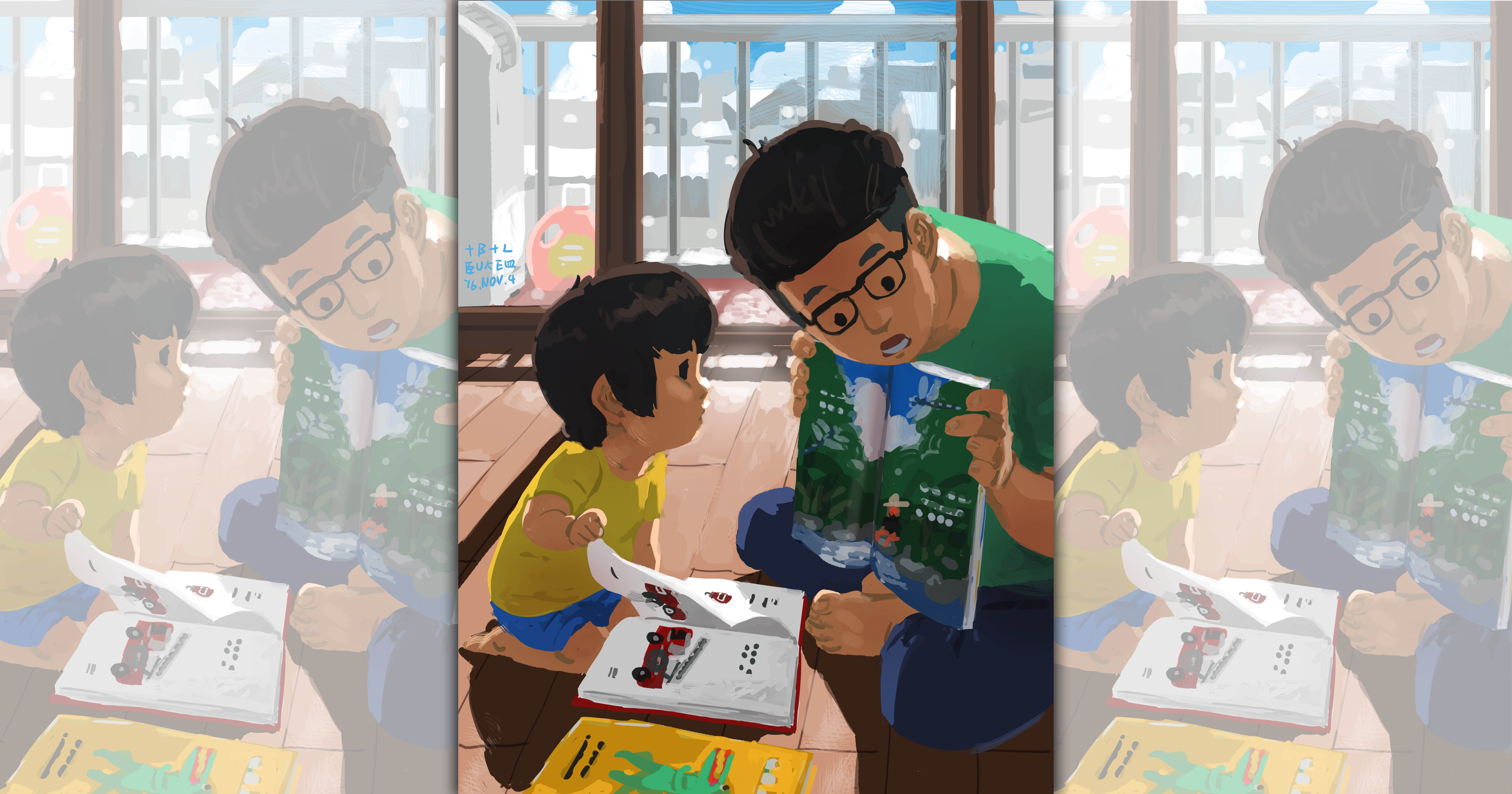 【單親爸爸週記】我們的繪本時光