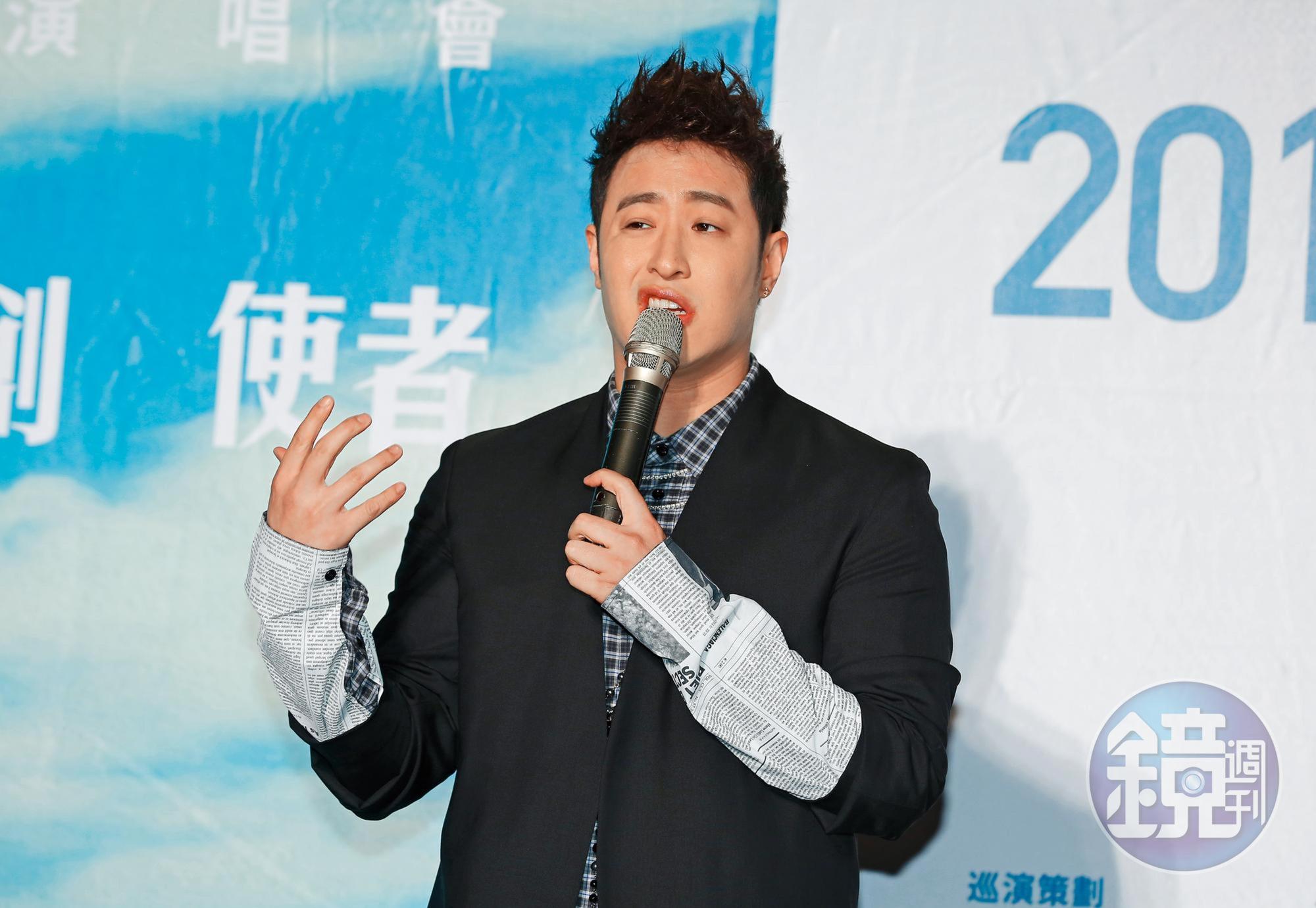潘瑋柏向來以胖瘦自如聞名，乍看歪臉的他，果然長得有像余祥銓。