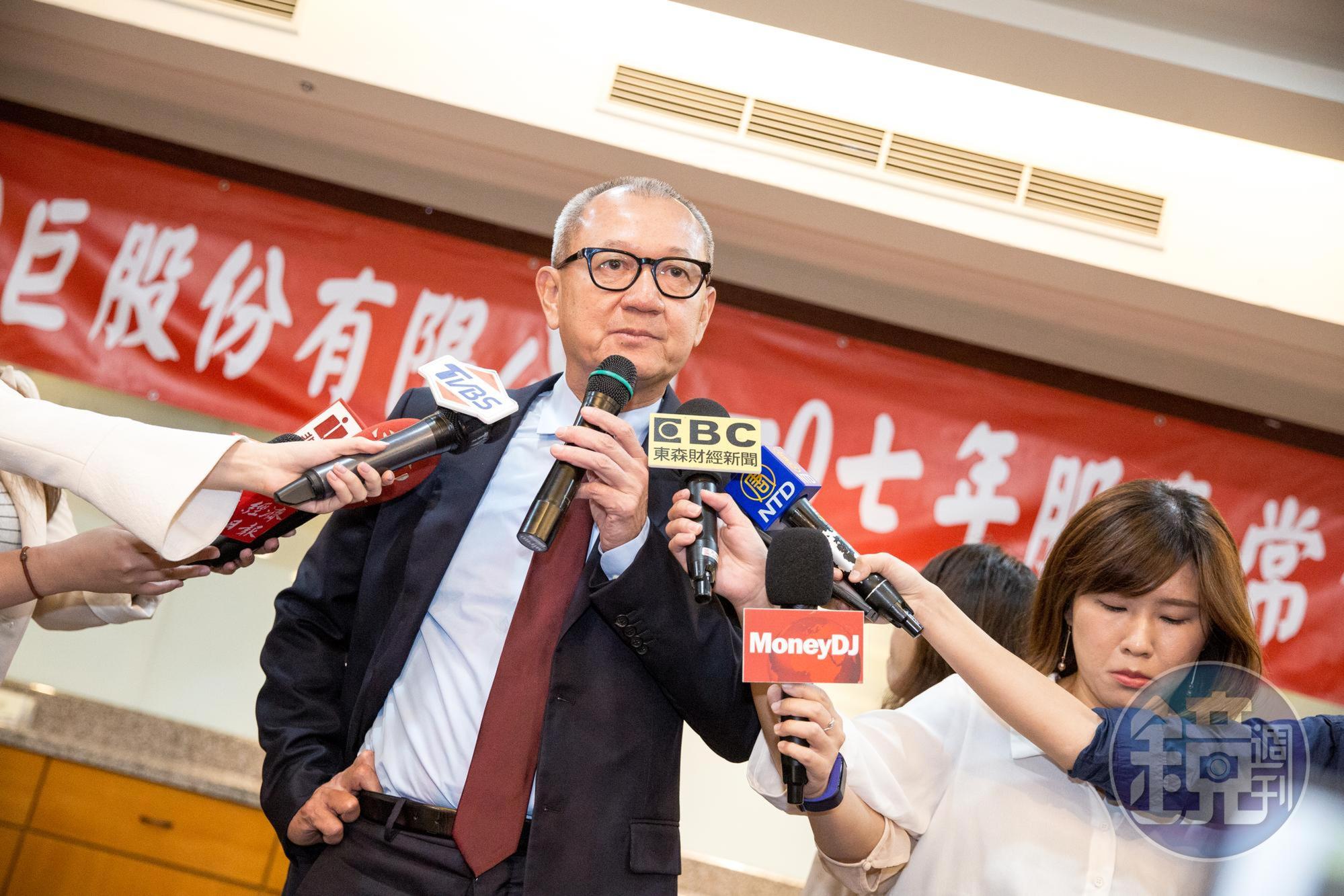 陳泰銘決心打造新泛國巨集團,未來將強攻車用、 5G、 物聯網領域。