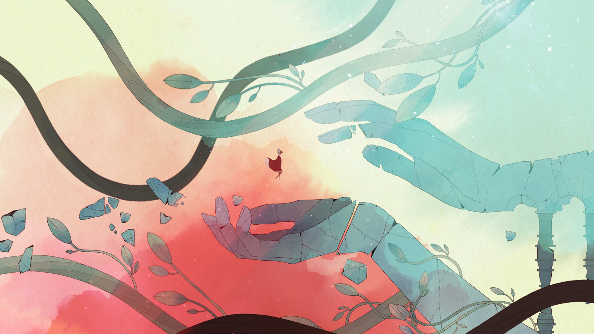 《GRIS》帶你踏上如夢似幻的神奇旅程(圖片來源:官方)