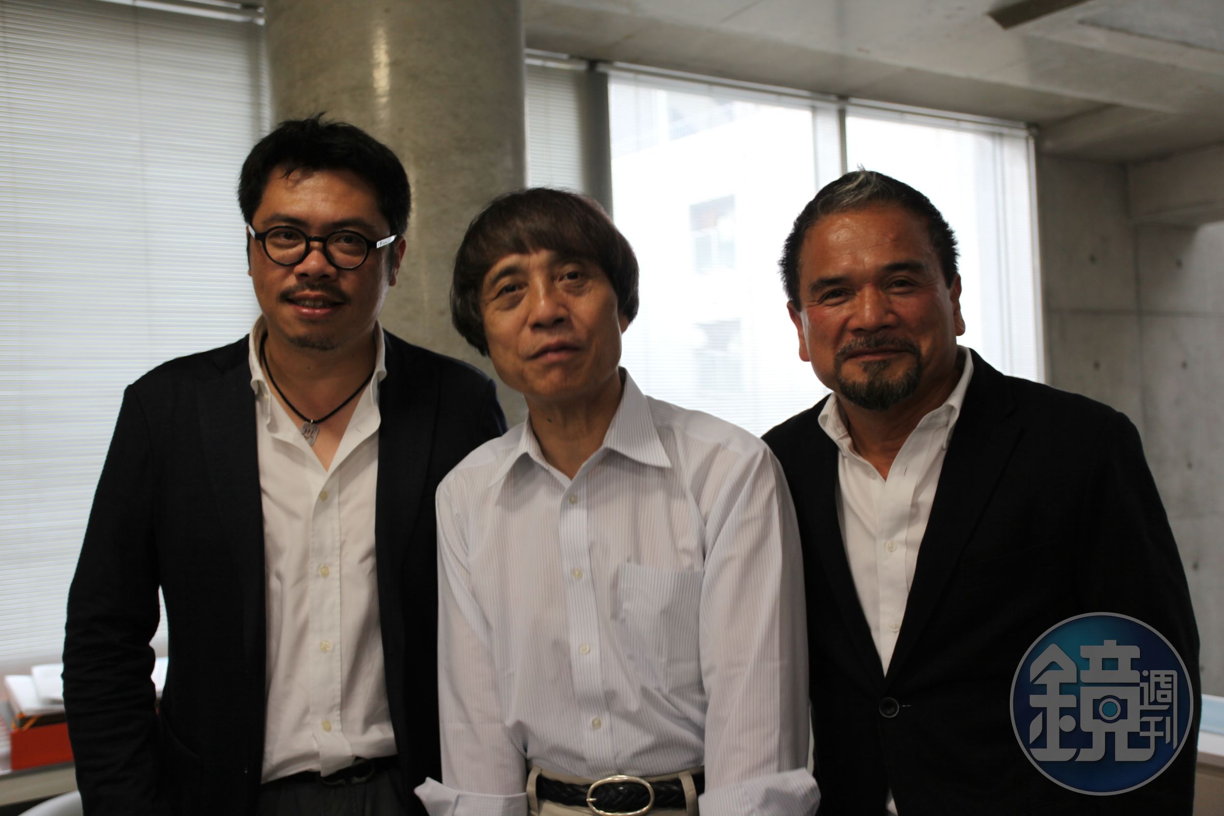 羅耕甫在2012年被安藤忠雄的經紀人郭中川相中，和安藤有過數面之緣。（羅耕甫提供）