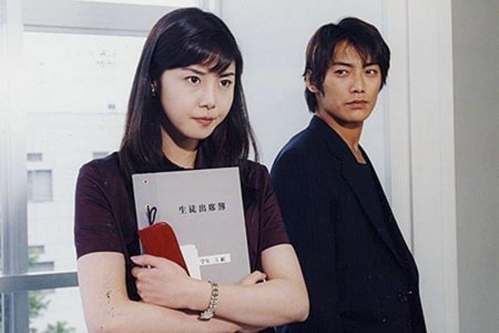 日本女星松嶋菜菜子與反町隆史當年合作《麻辣教師GTO》結婚，近傳18年婚變。（網路圖片）