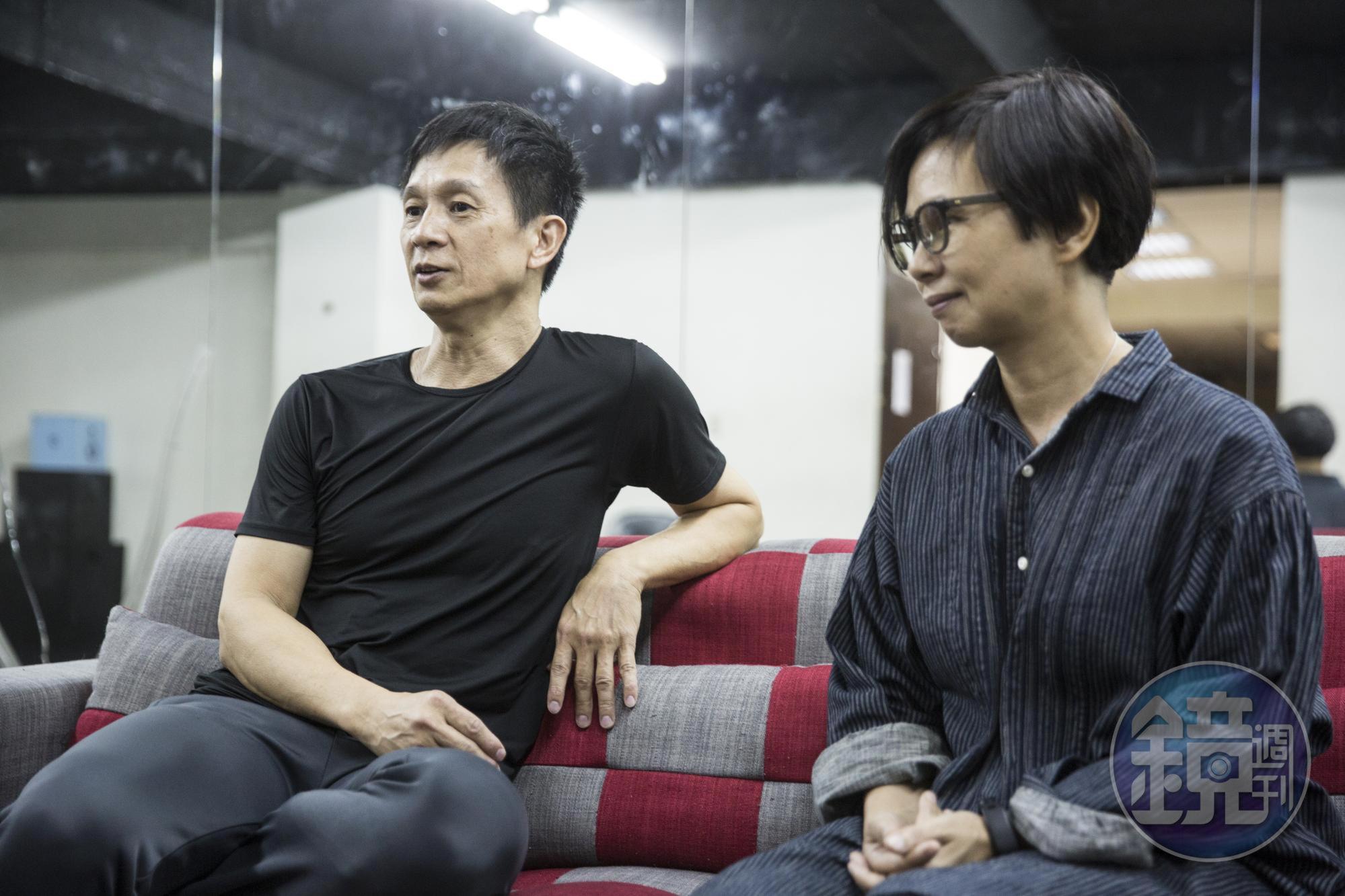 吳義芳從以前便希望與導演魏瑛娟合作,他覺得《55獨舞》是最好的時間。
