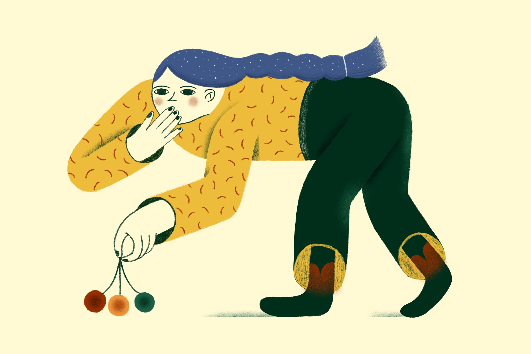 【詩】時間在走　瞇