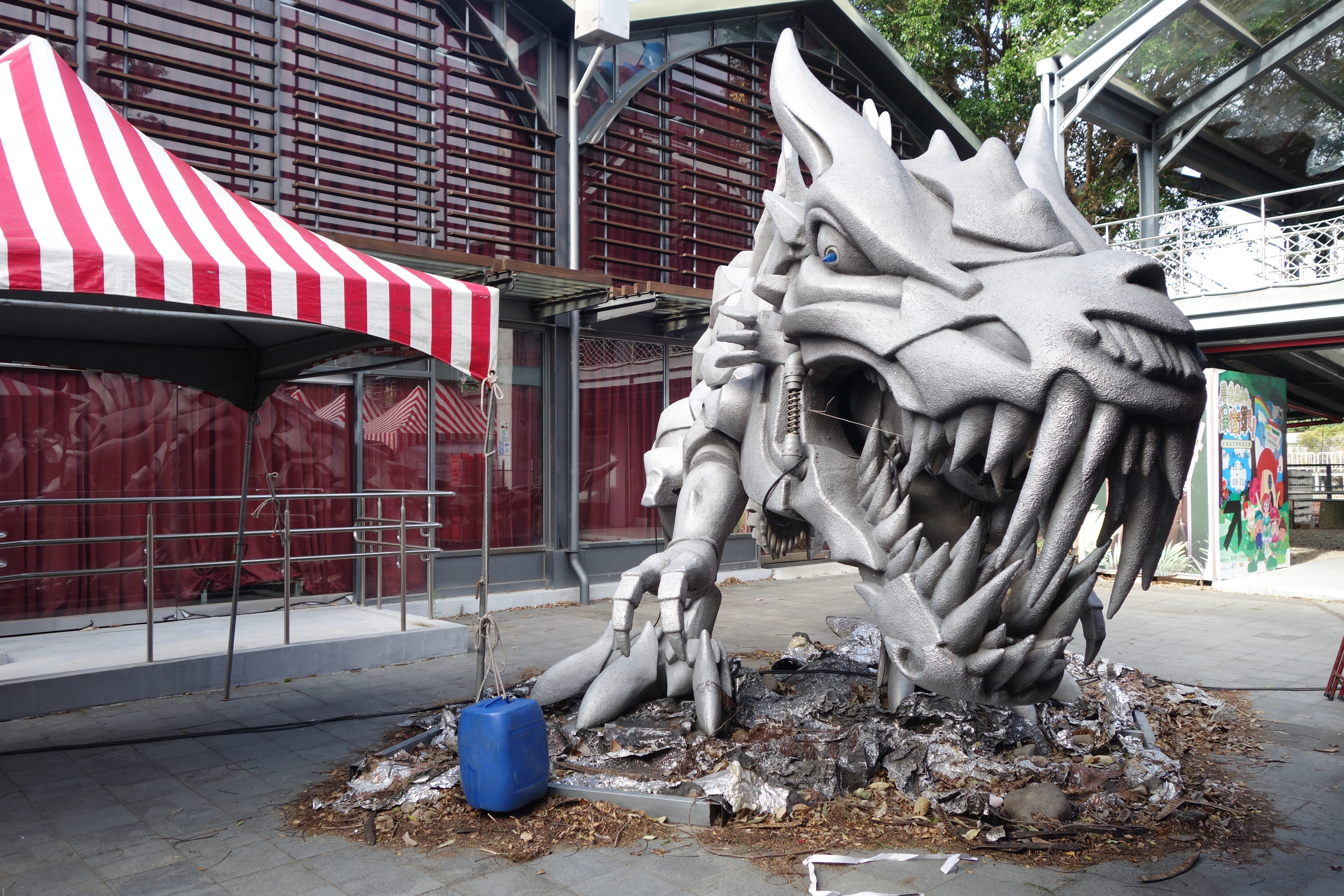 竹東動漫園區慘澹經營，開園不到三年就成為蚊子館。
