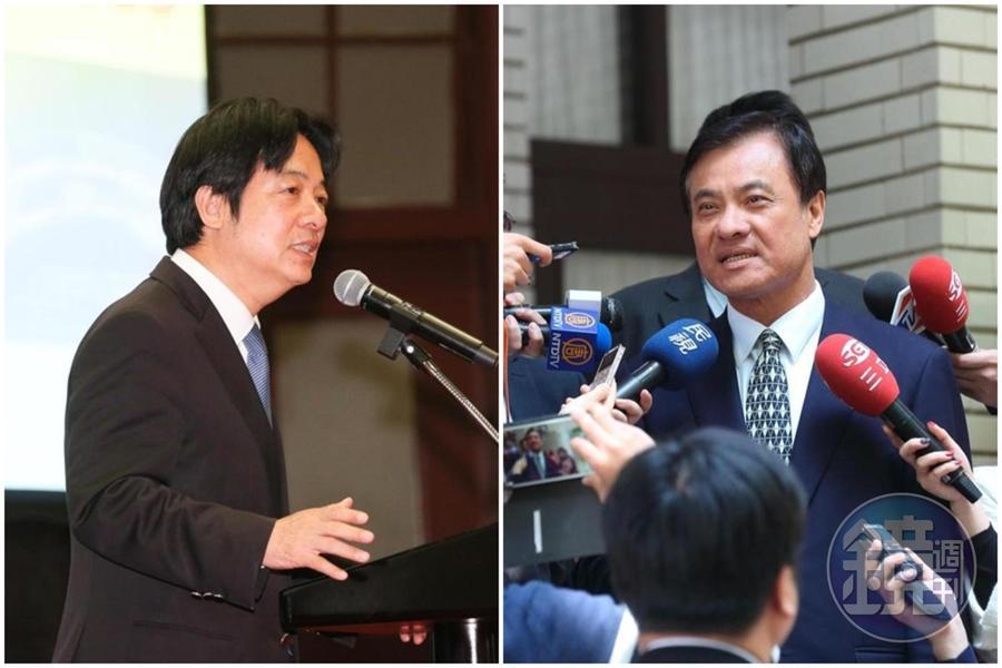 行政院長賴清德與立法院長蘇嘉全會商達成共識,確認台南市、新竹縣立委各增1席;高雄市、屏東縣各減1席。