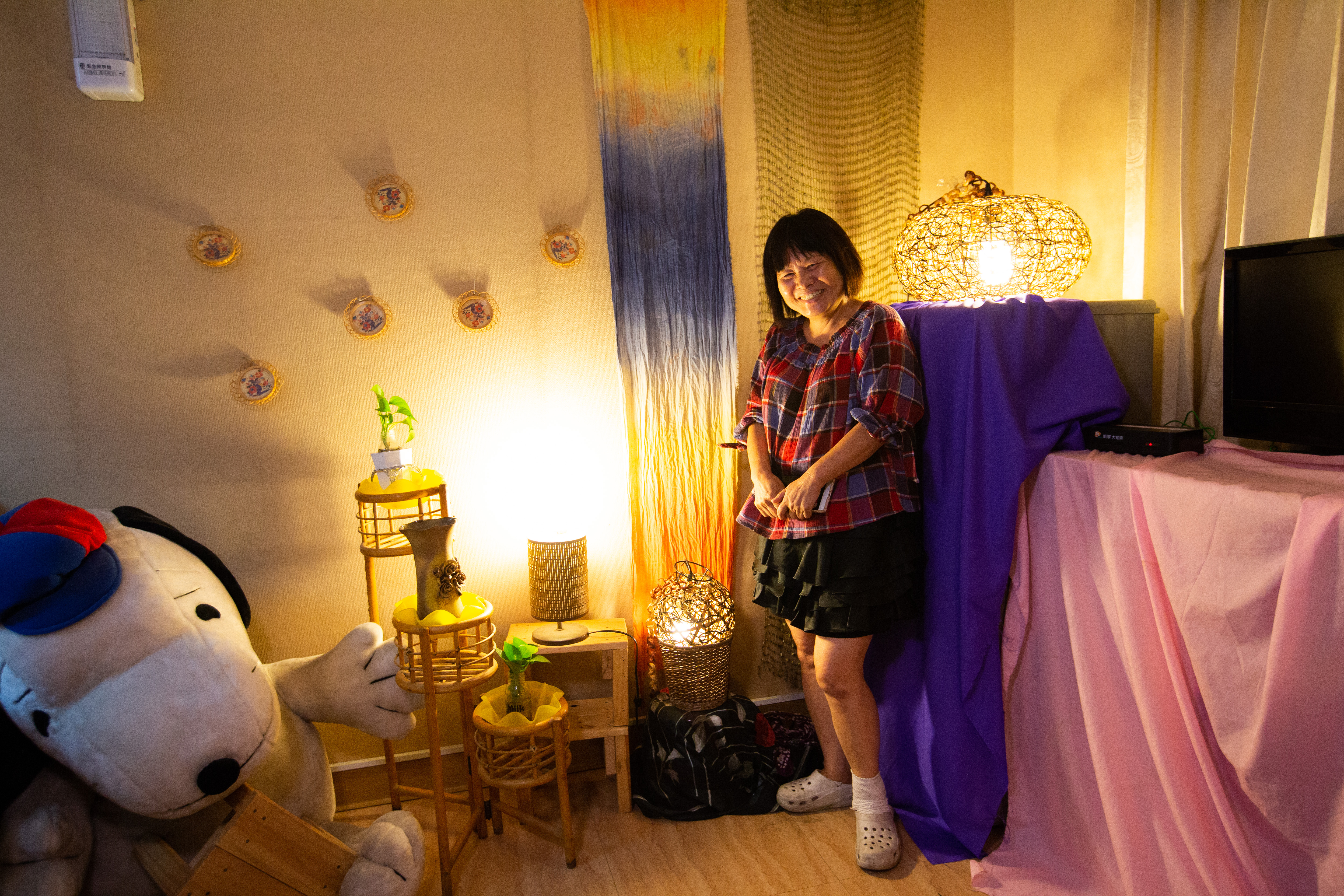 蔣月惠的提案常找不到人連署，但她的場子也不准別的政治人物，但她樂於政壇孤鳥，說一個人好作事，也不需要跟人妥協。（林俊耀攝）